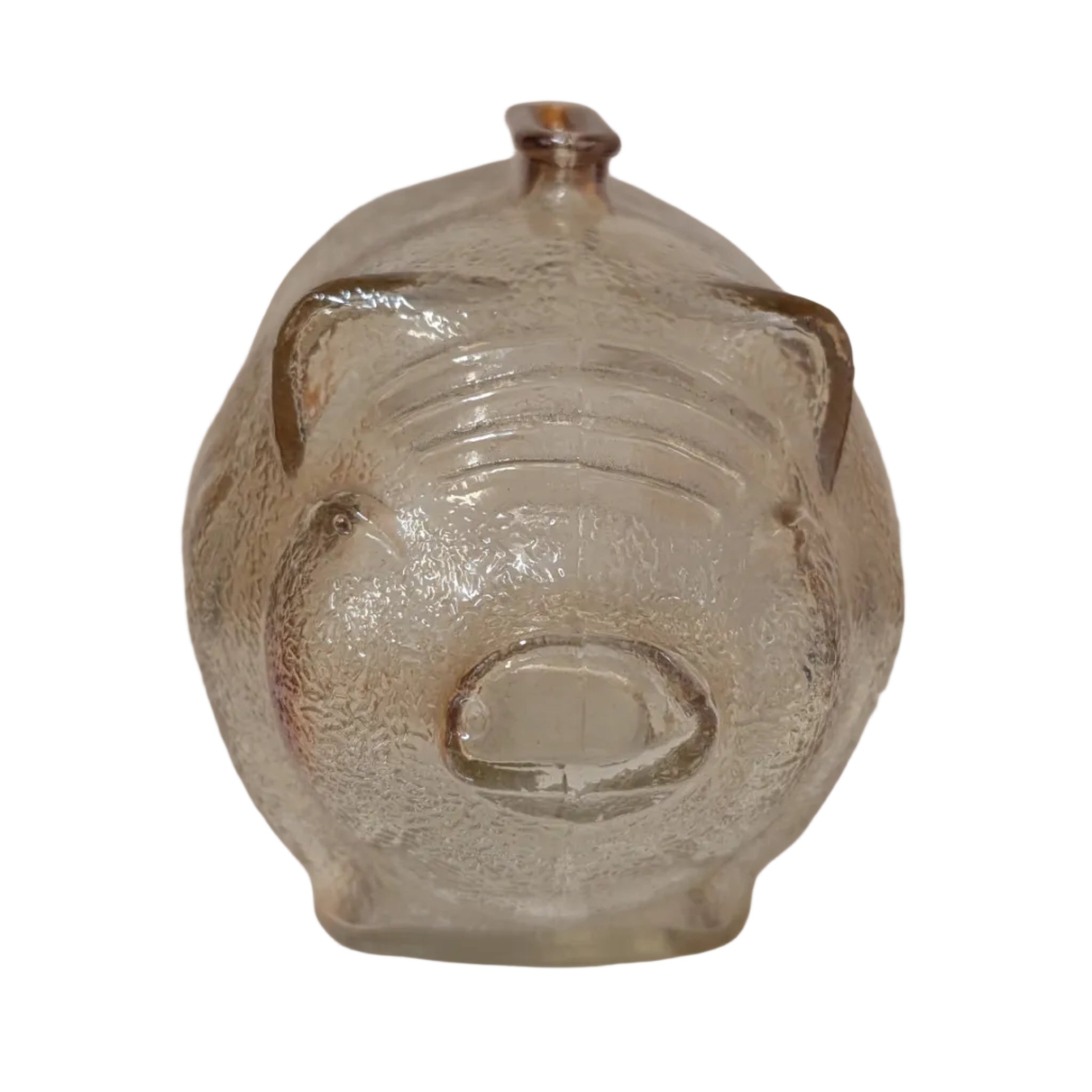 Vintage Anchor Hocking Marigold Carnival Glass Piggy Bank