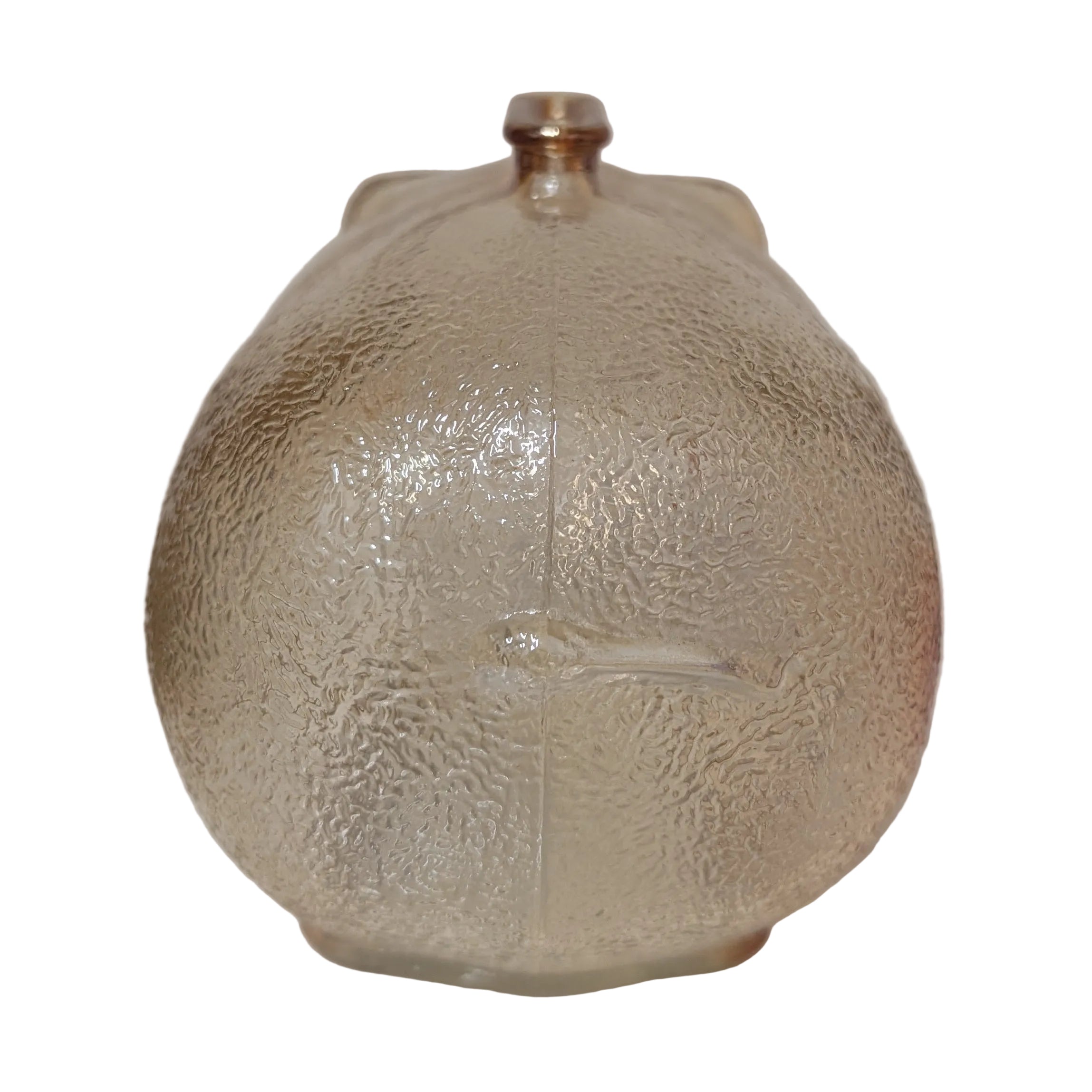 Vintage Anchor Hocking Marigold Carnival Glass Piggy Bank
