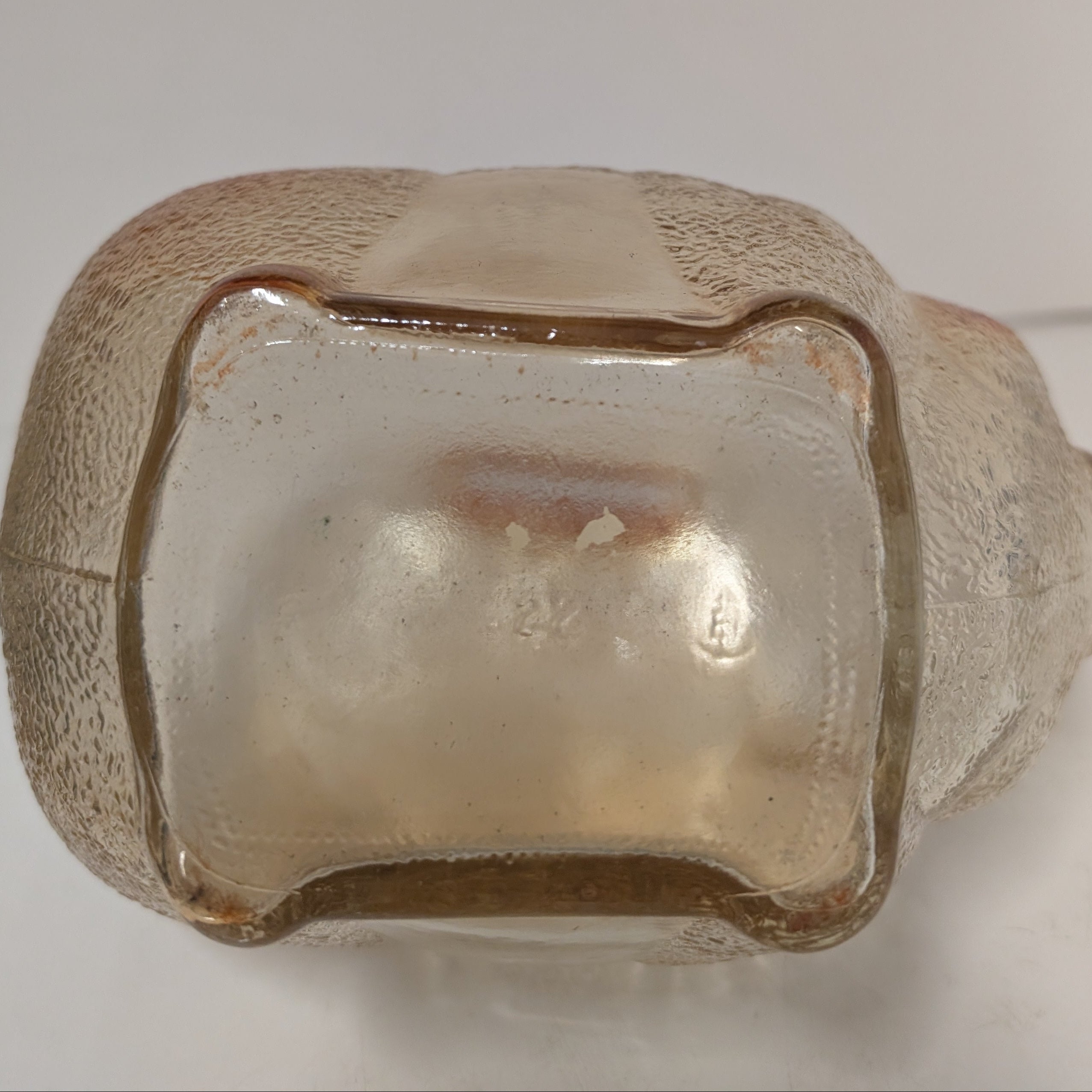 Vintage Anchor Hocking Marigold Carnival Glass Piggy Bank