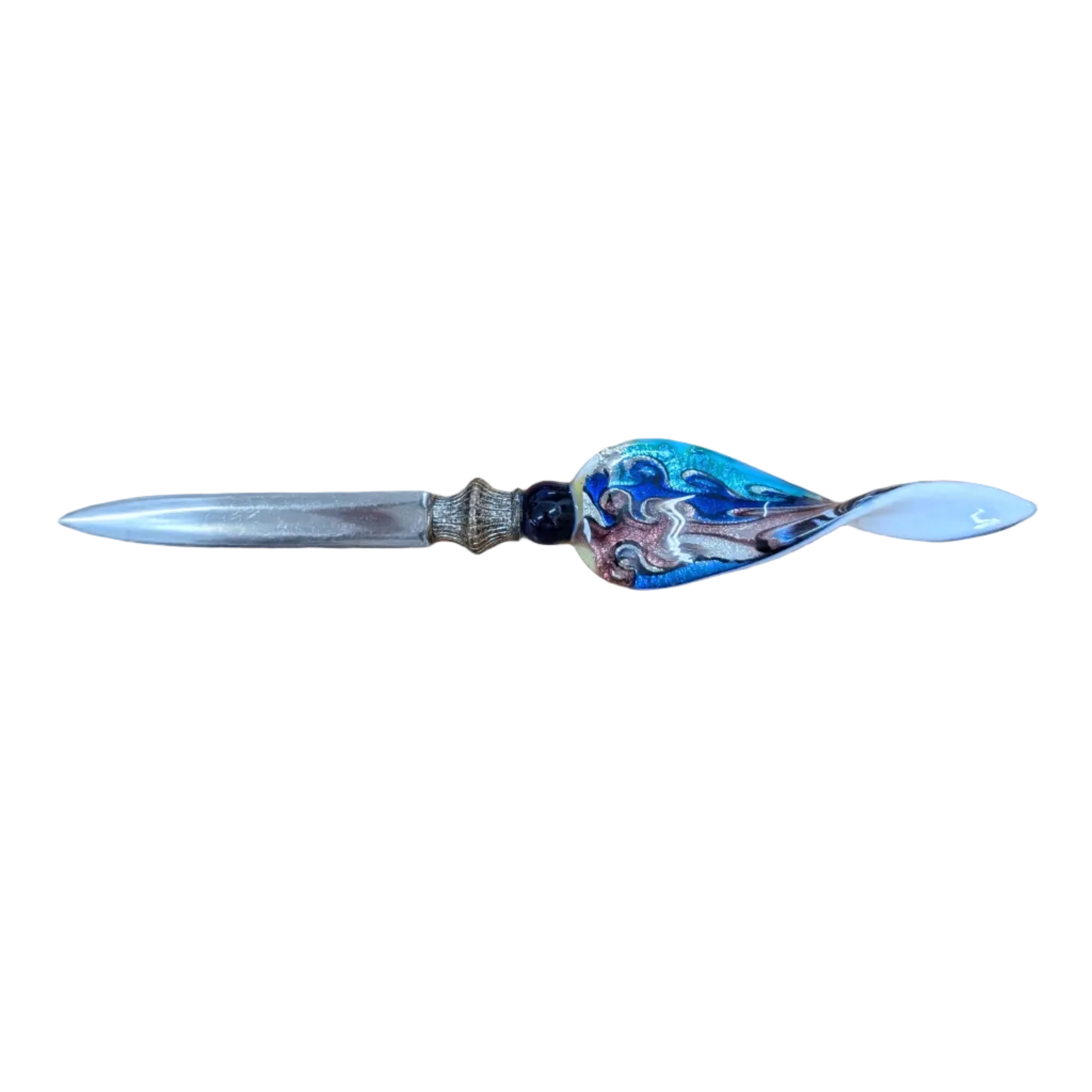 Vintage Art Glass Letter Opener