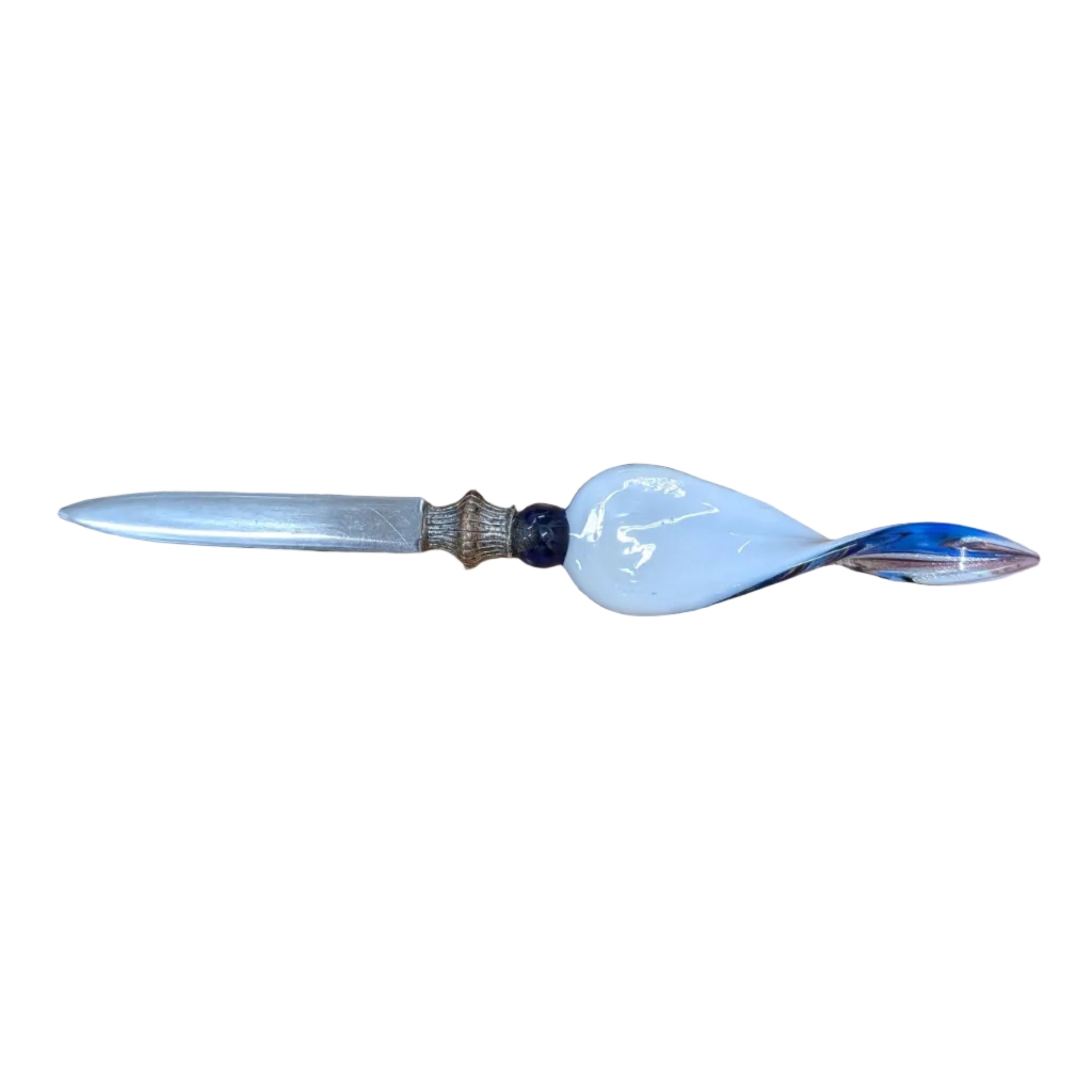 Vintage Art Glass Letter Opener