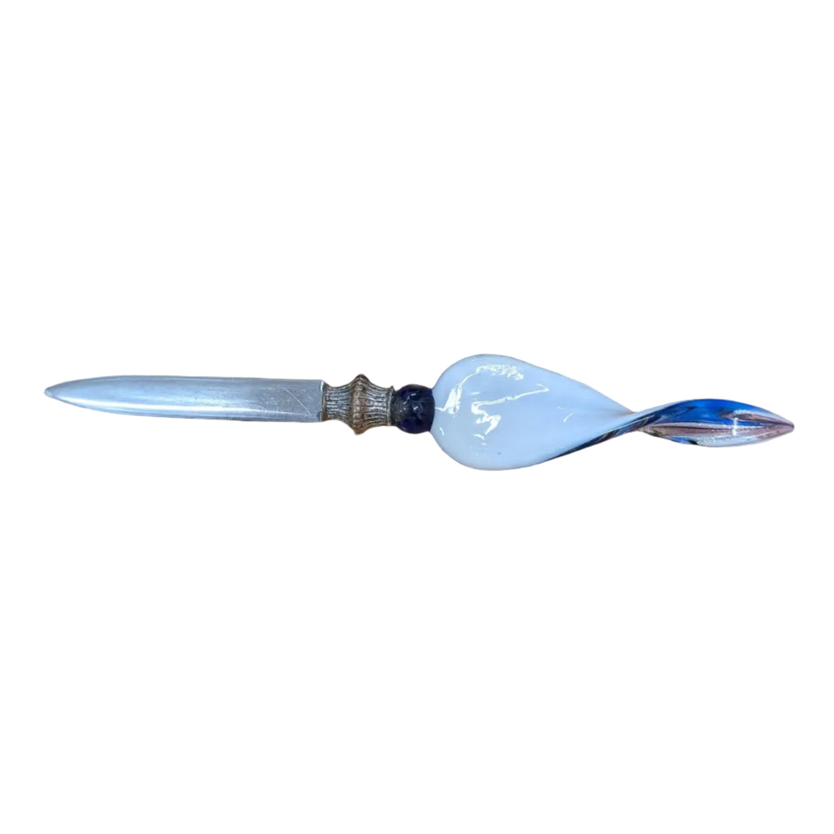 Vintage Art Glass Letter Opener