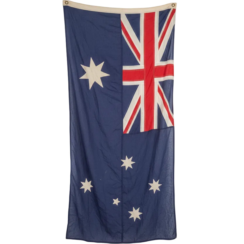 Vintage Australian Canvas Flag