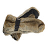 Vintage Barts Leather & Faux Fur Mittens