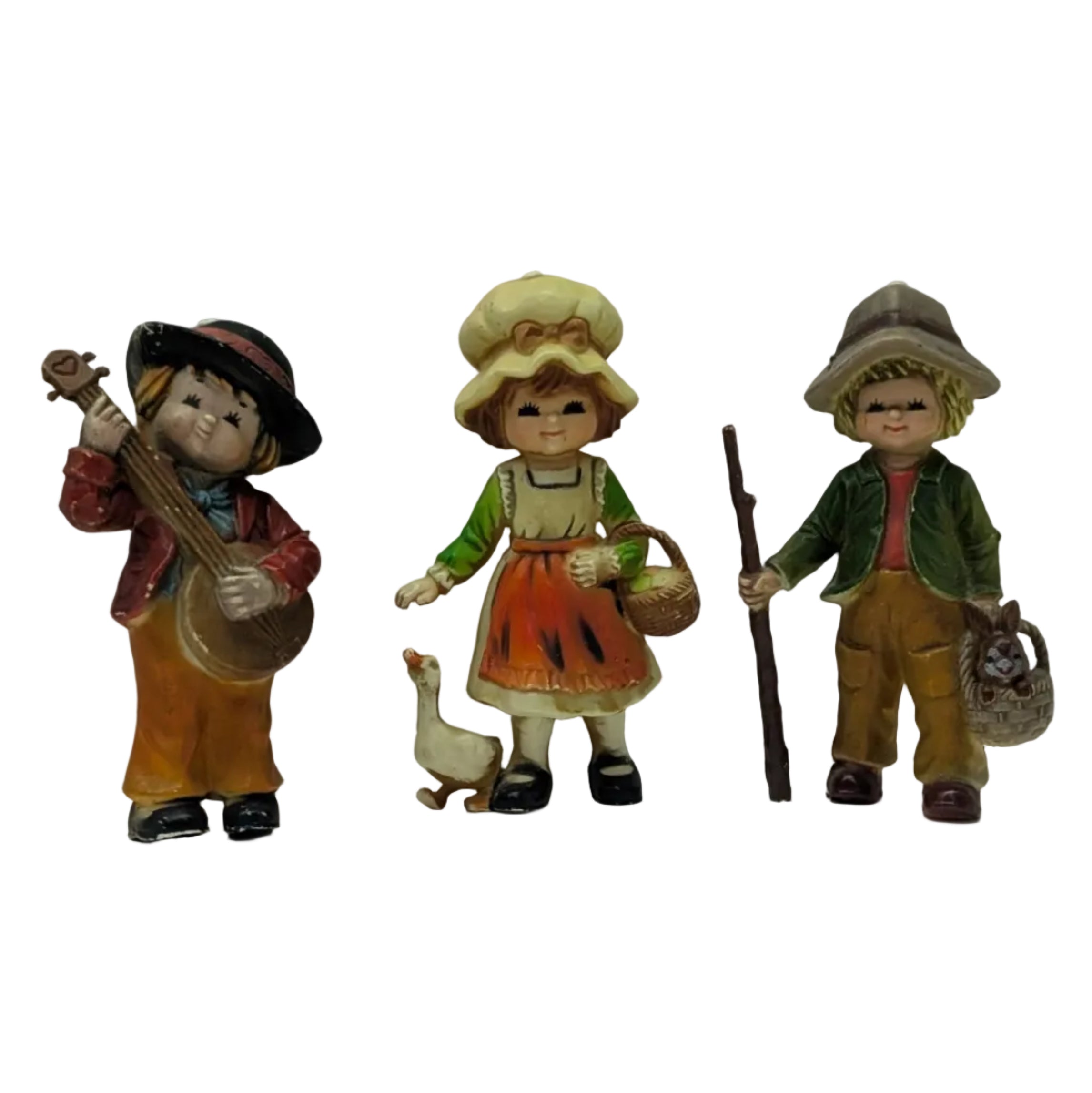 Vintage Bradford Novelty Co. Plastic Figurines