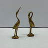 Vintage Brass Cranes