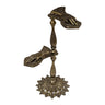 Vintage Brass Victorian Style Hand Clip Stand