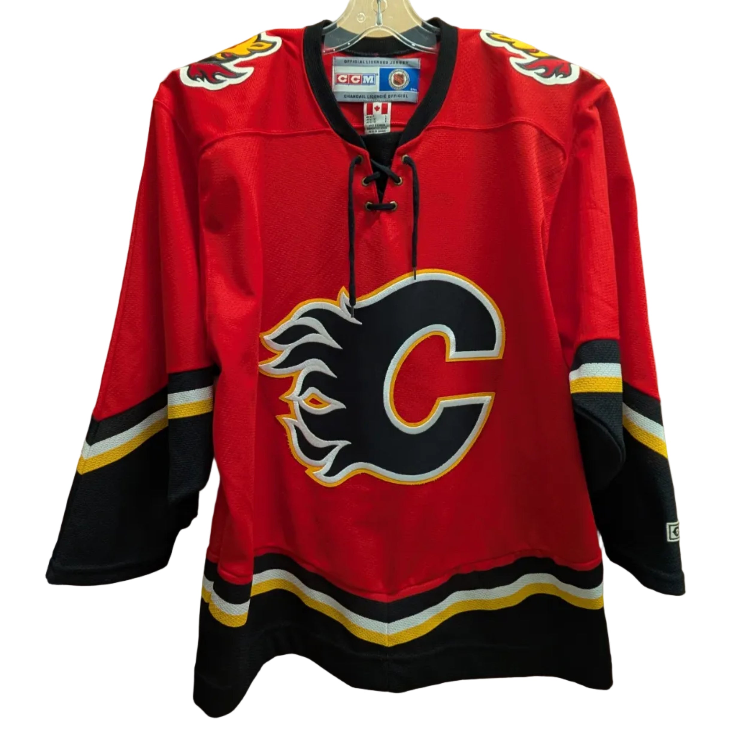 Vintage CCM Calgary Flames Jersey - Size L