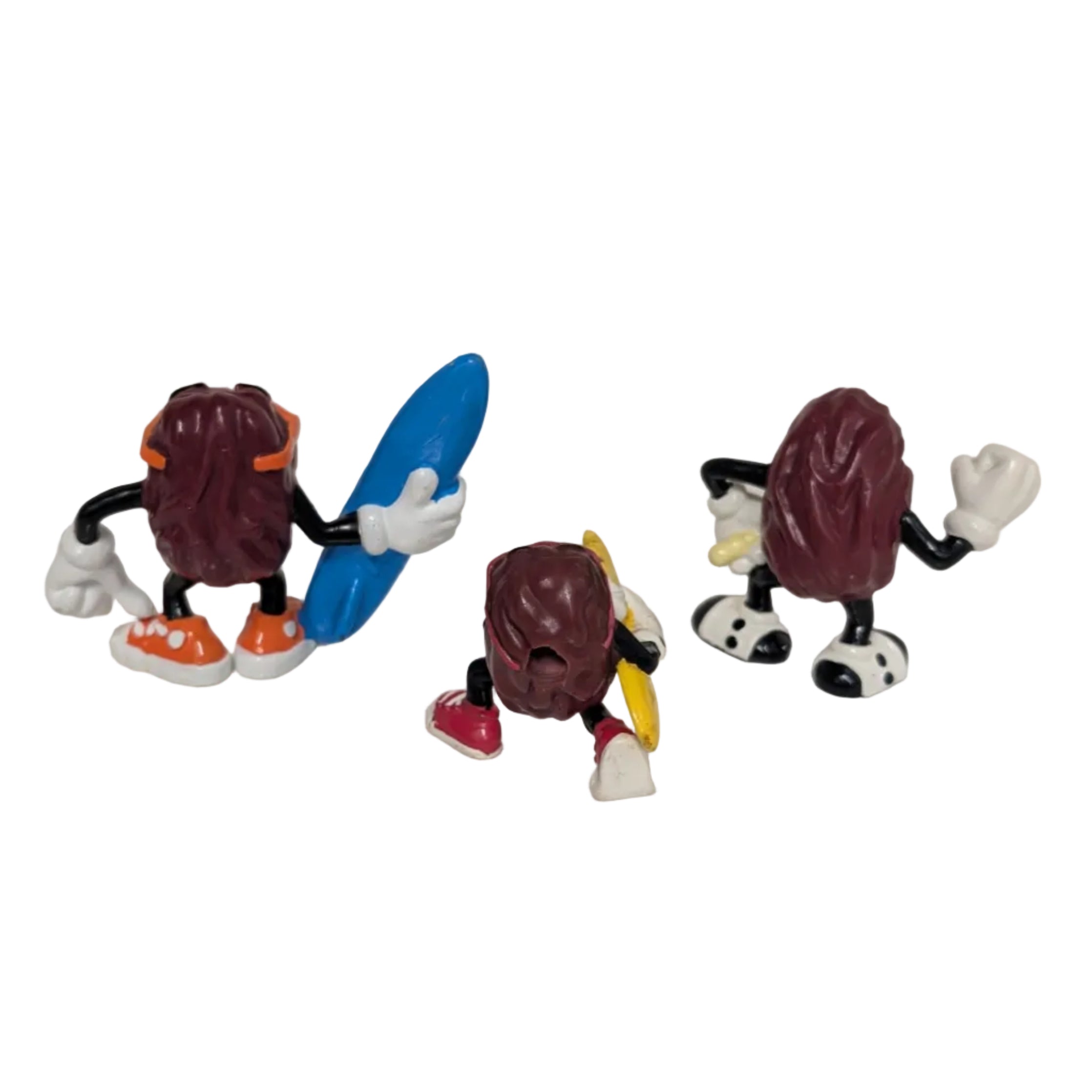 Vintage California Raisins Figures – Lot of 3