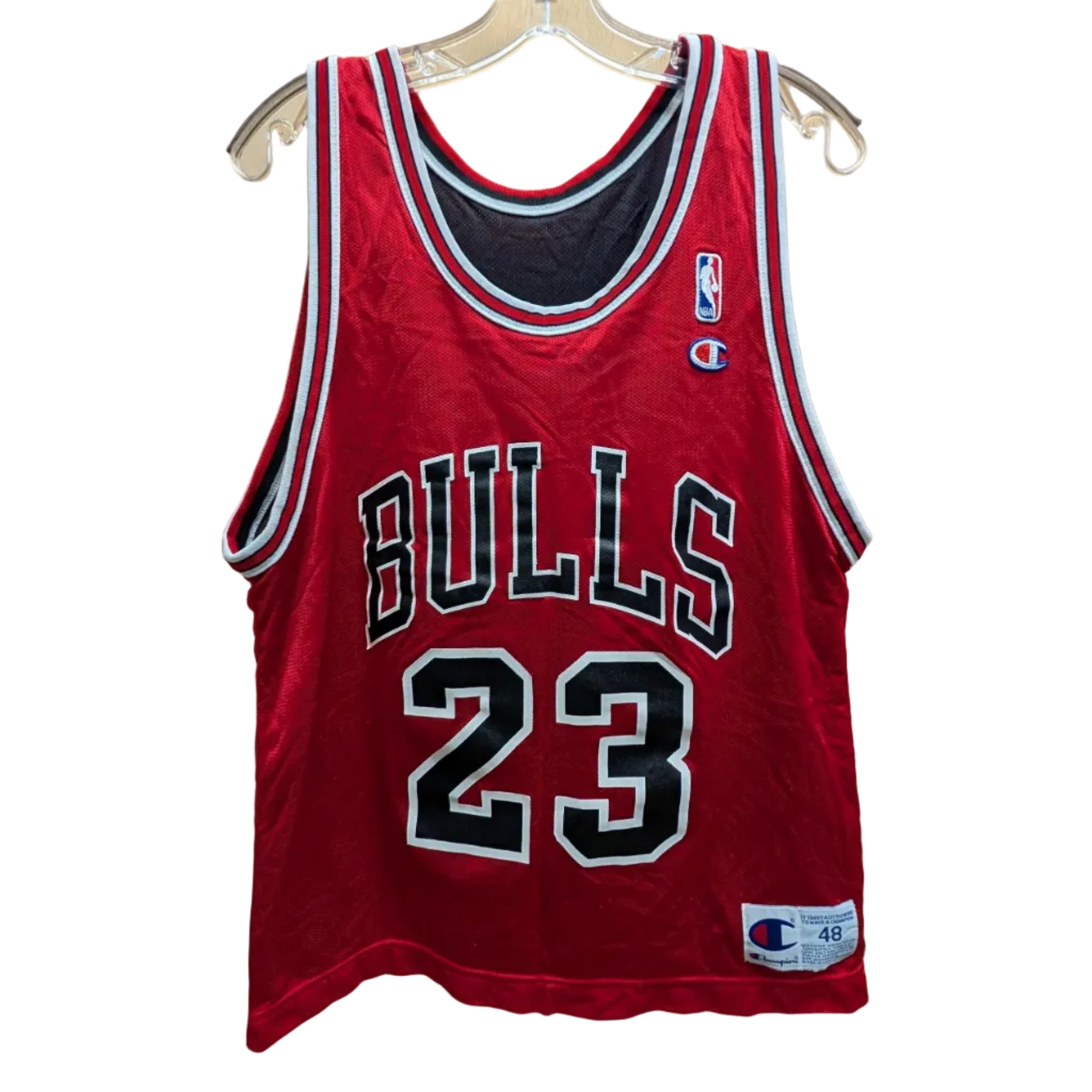 Vintage Champion Reversible Chicago Bulls #23 Michael Jordan Jersey