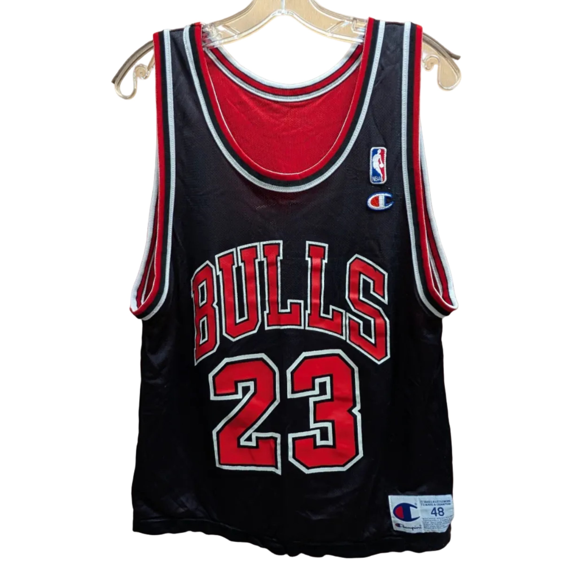 Vintage Champion Reversible Chicago Bulls #23 Michael Jordan Jersey