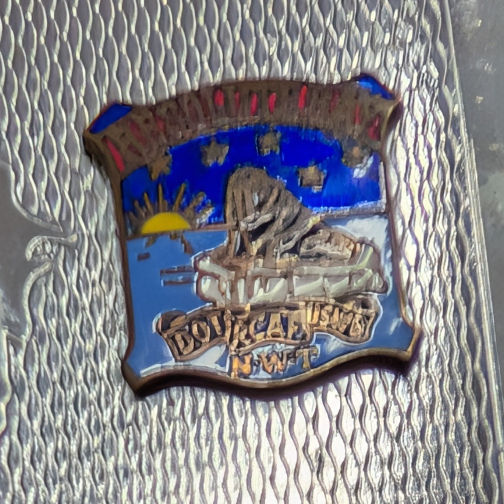Vintage Cigarette Case - Dominion of Canada - RCAF Resolute Bay