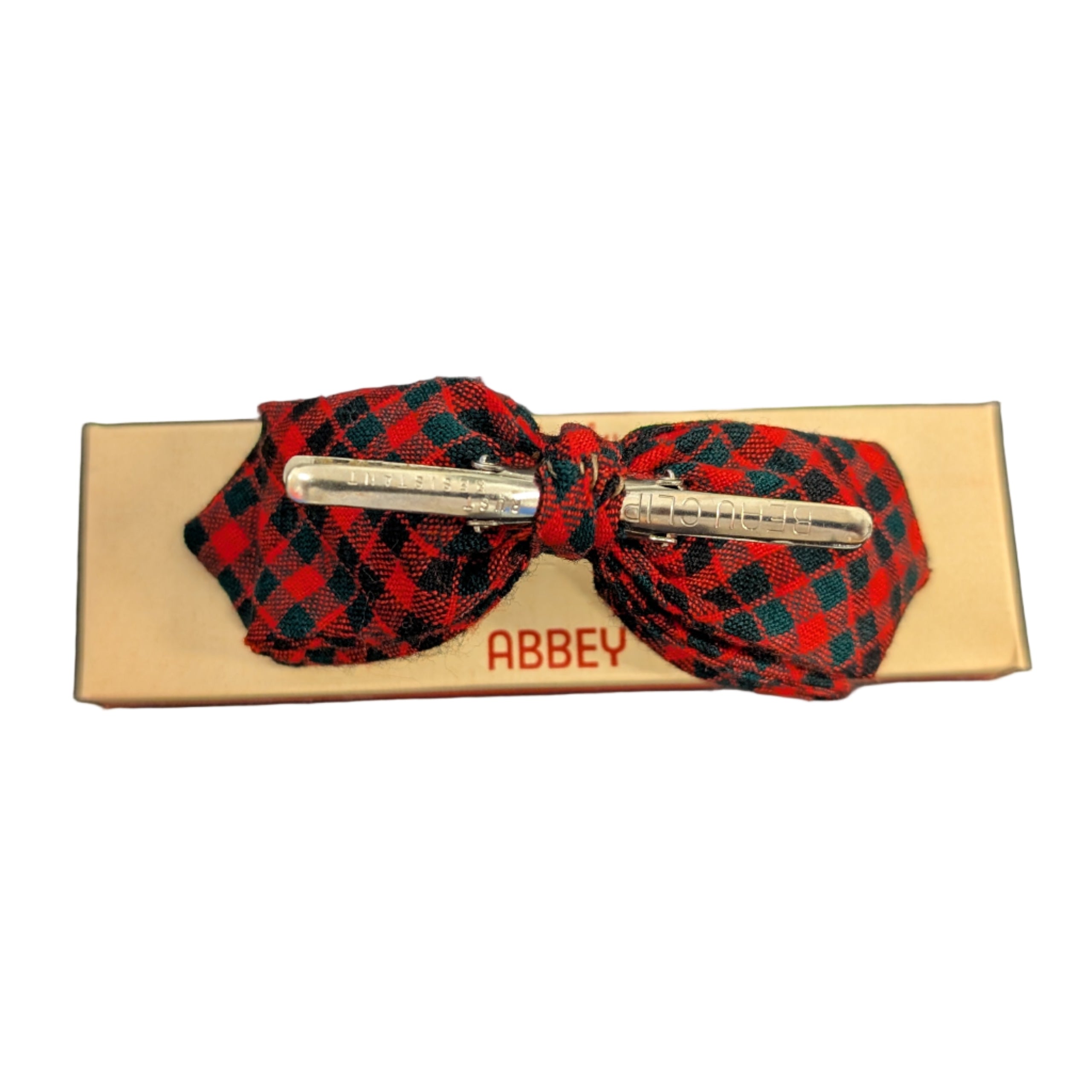 Vintage Clip-On Bow Tie by Abbey - Original Box