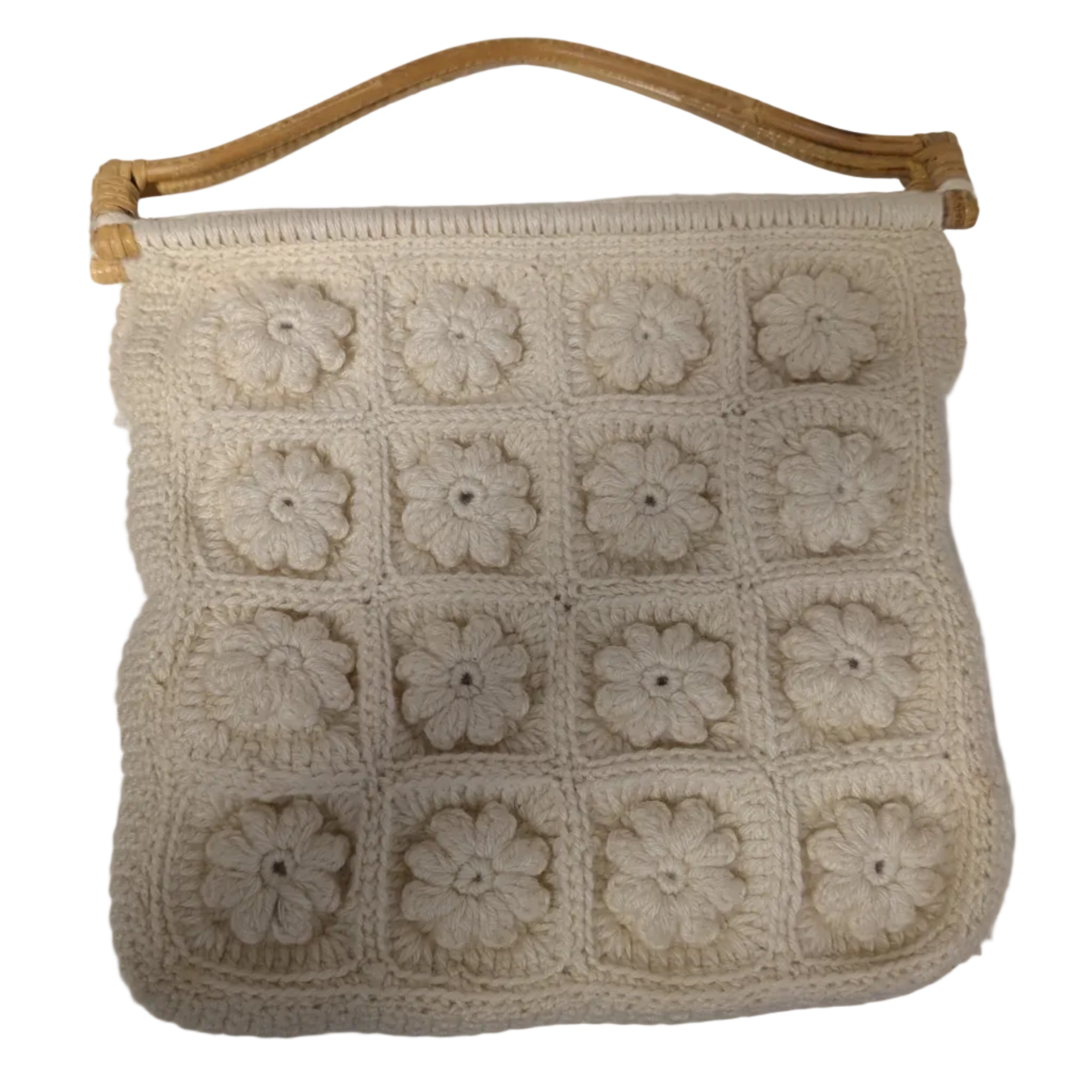 Vintage Crocheted Boho Bag