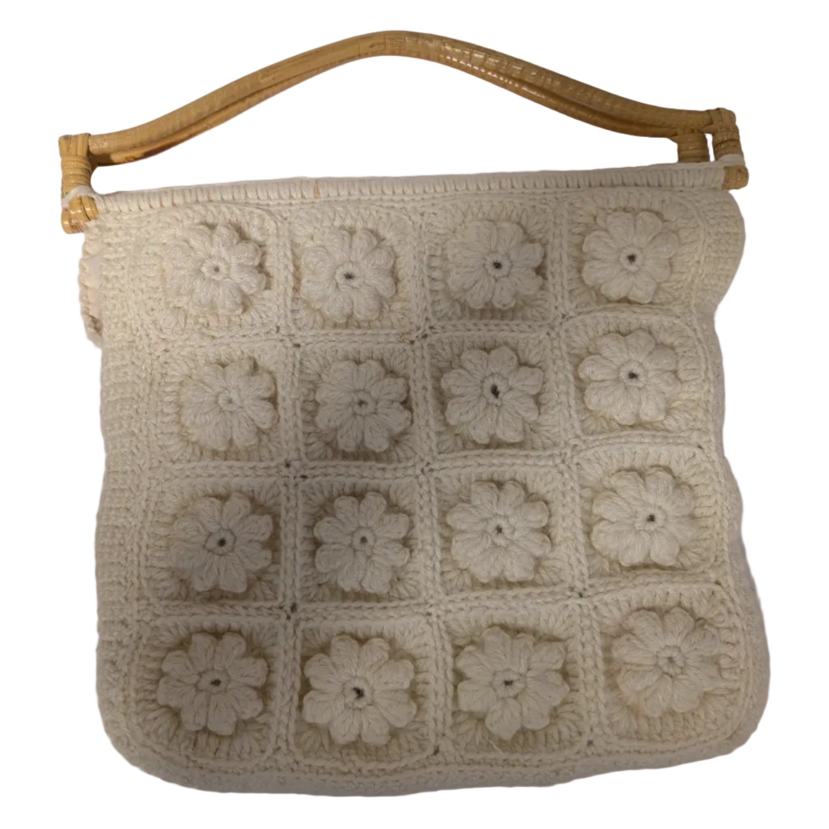 Vintage Crocheted Boho Bag