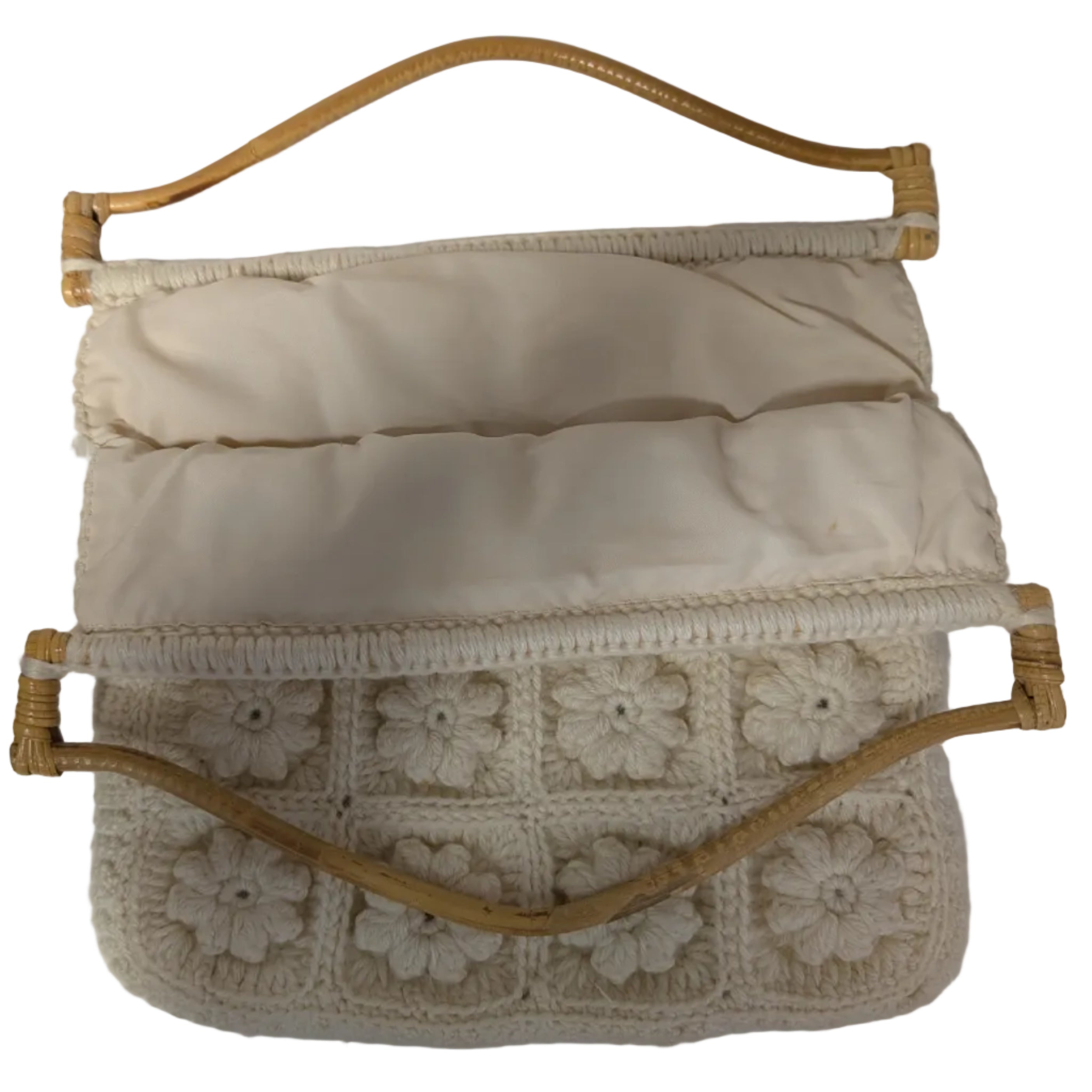 Vintage Crocheted Boho Bag