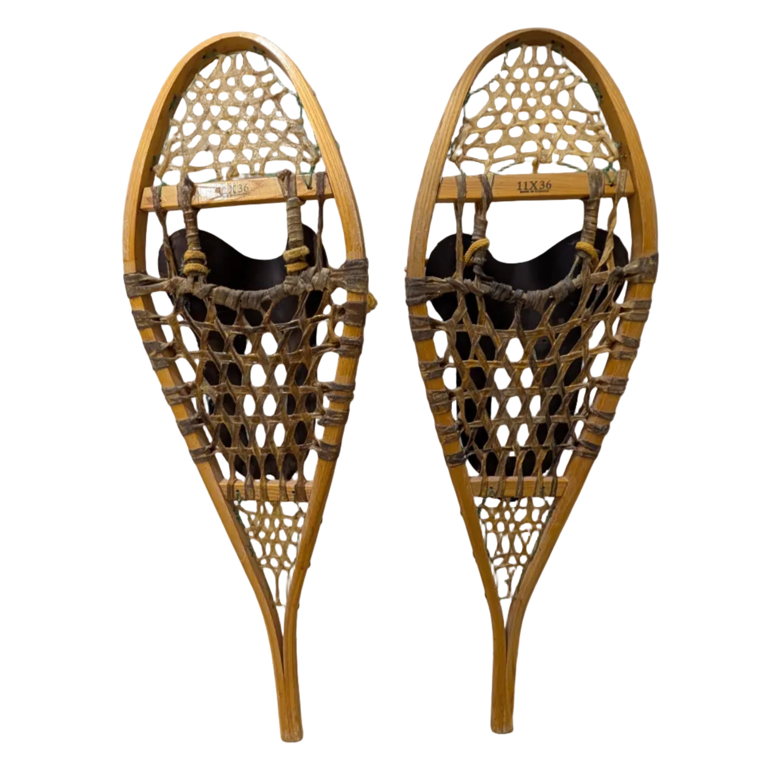 Vintage GV Northtrail Huron Snowshoes - Made in Canada