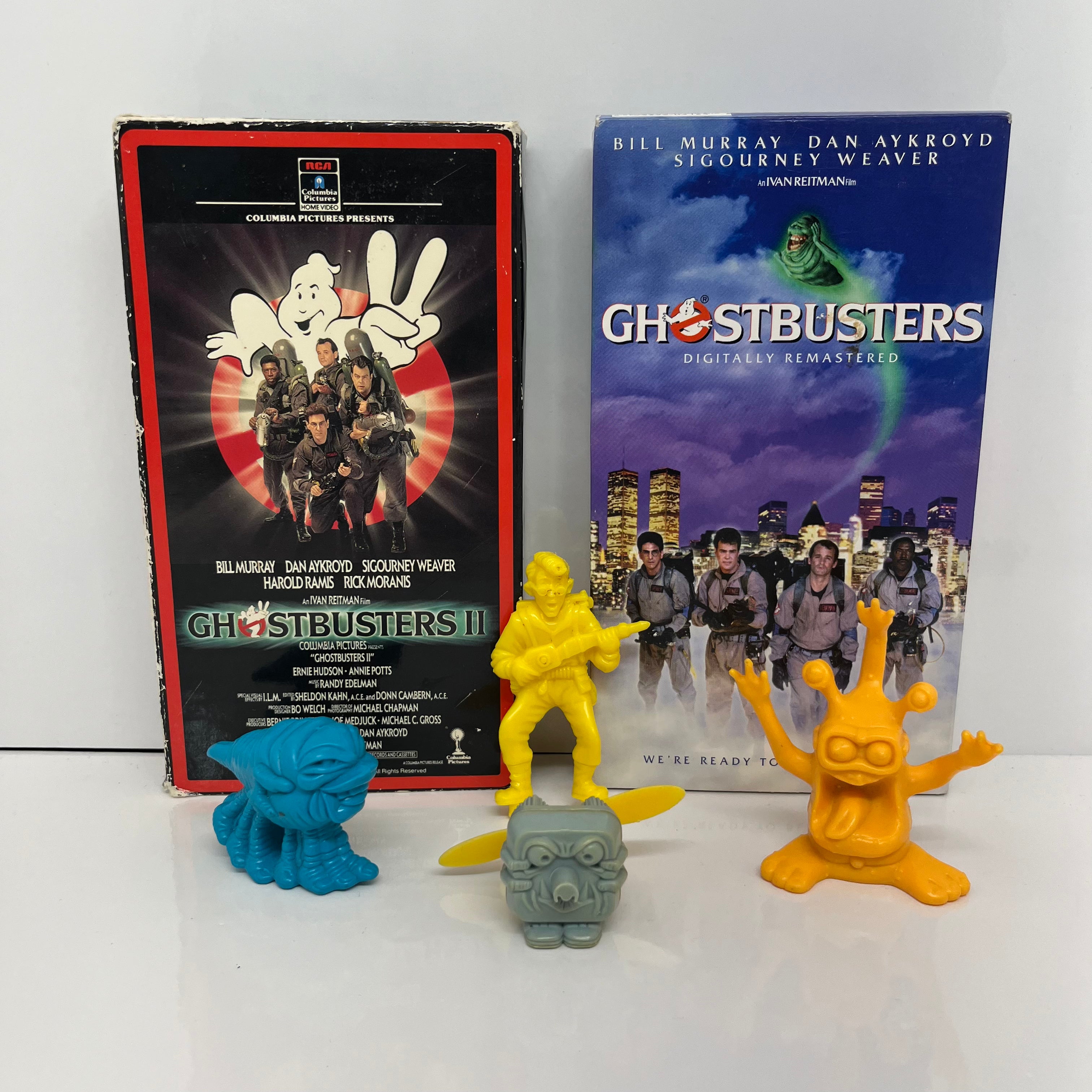 Vintage Ghostbusters VHS & Action Figures Collection