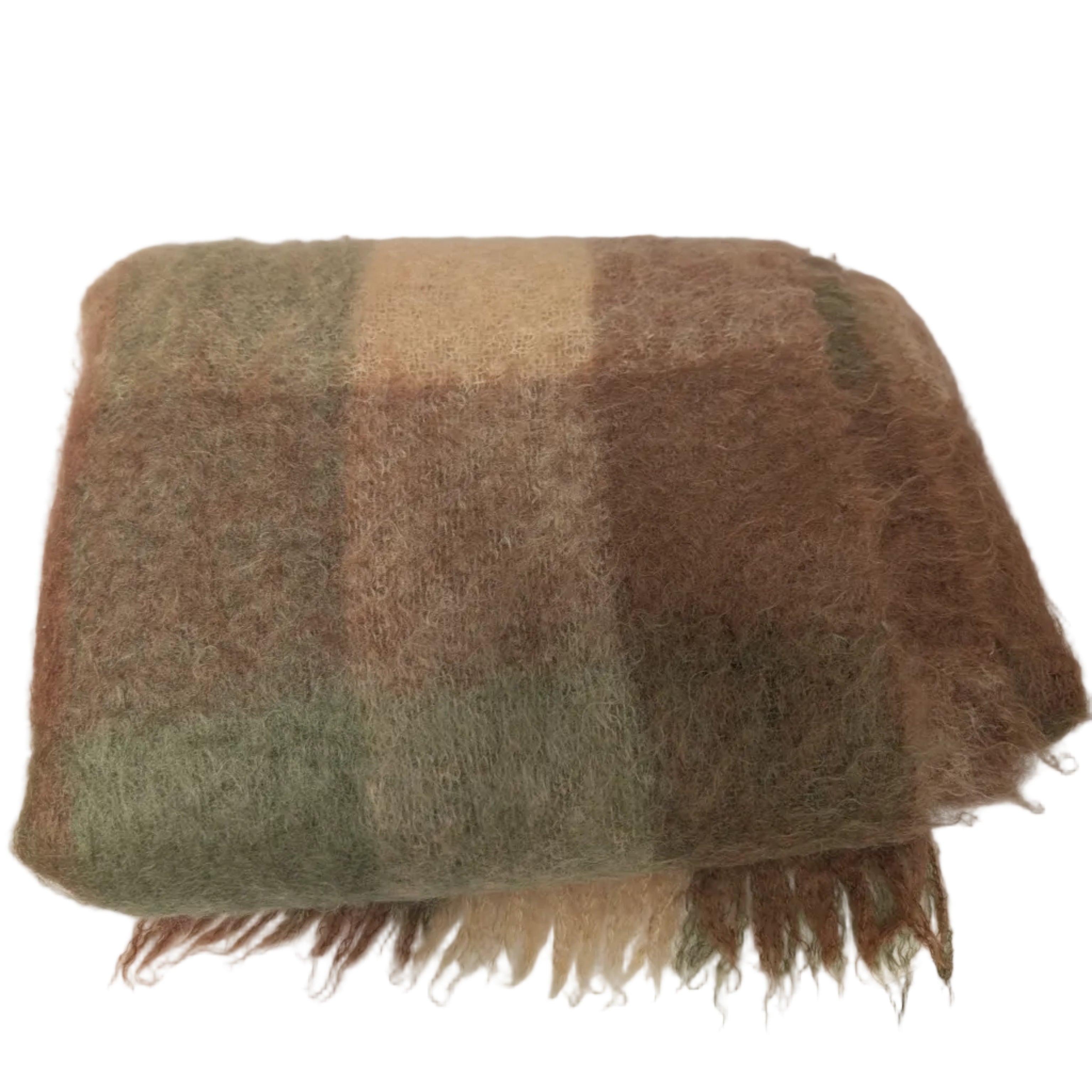 Vintage Glen Cree Mohair Throw