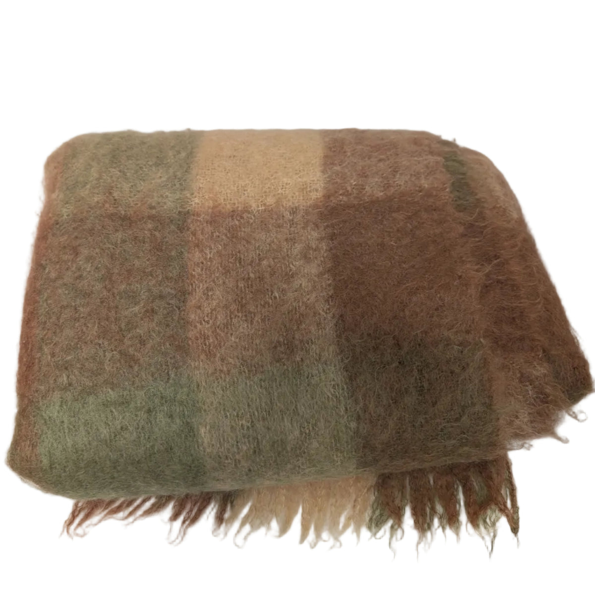 Vintage Glen Cree Mohair Throw