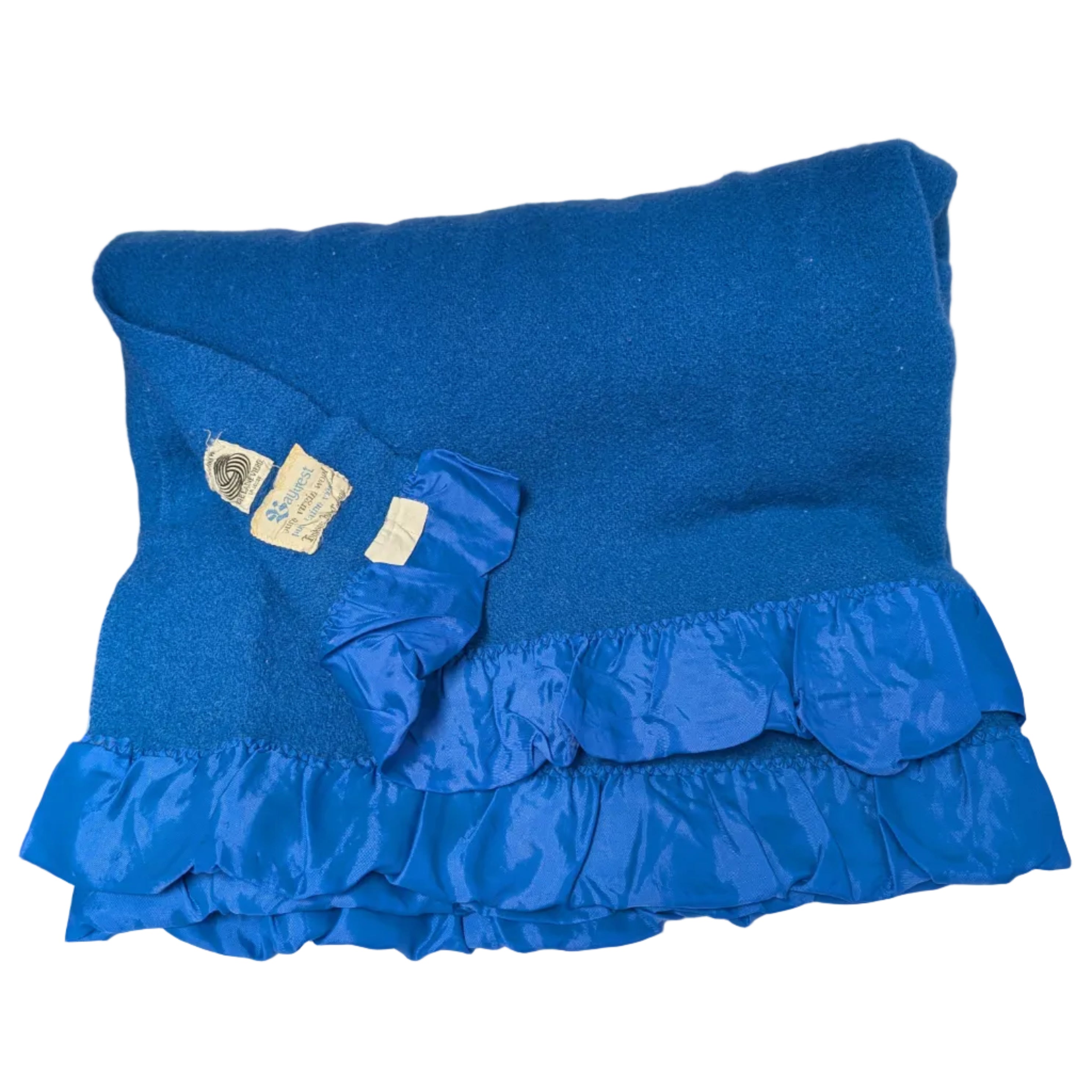 Vintage HBC Baycrest Wool Twin Blanket