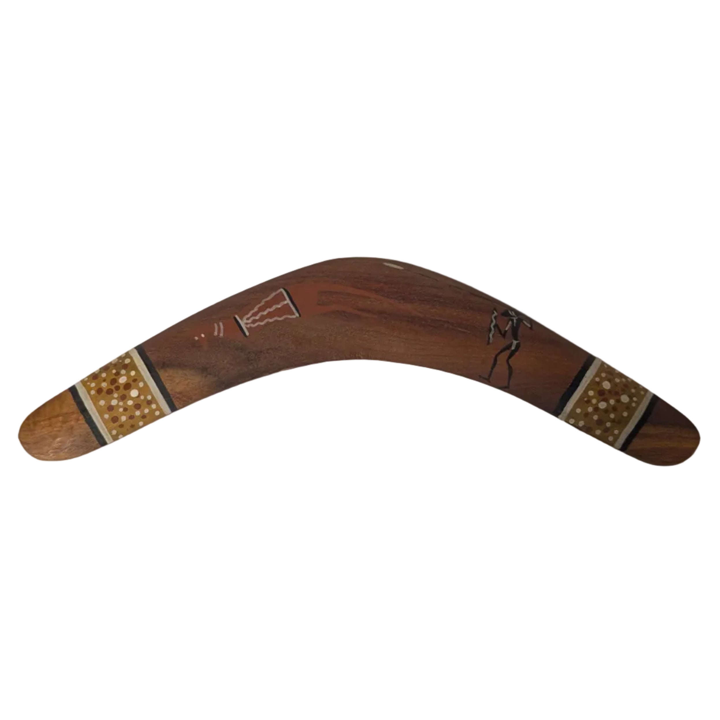 Vintage Handcrafted Australian Boomerang