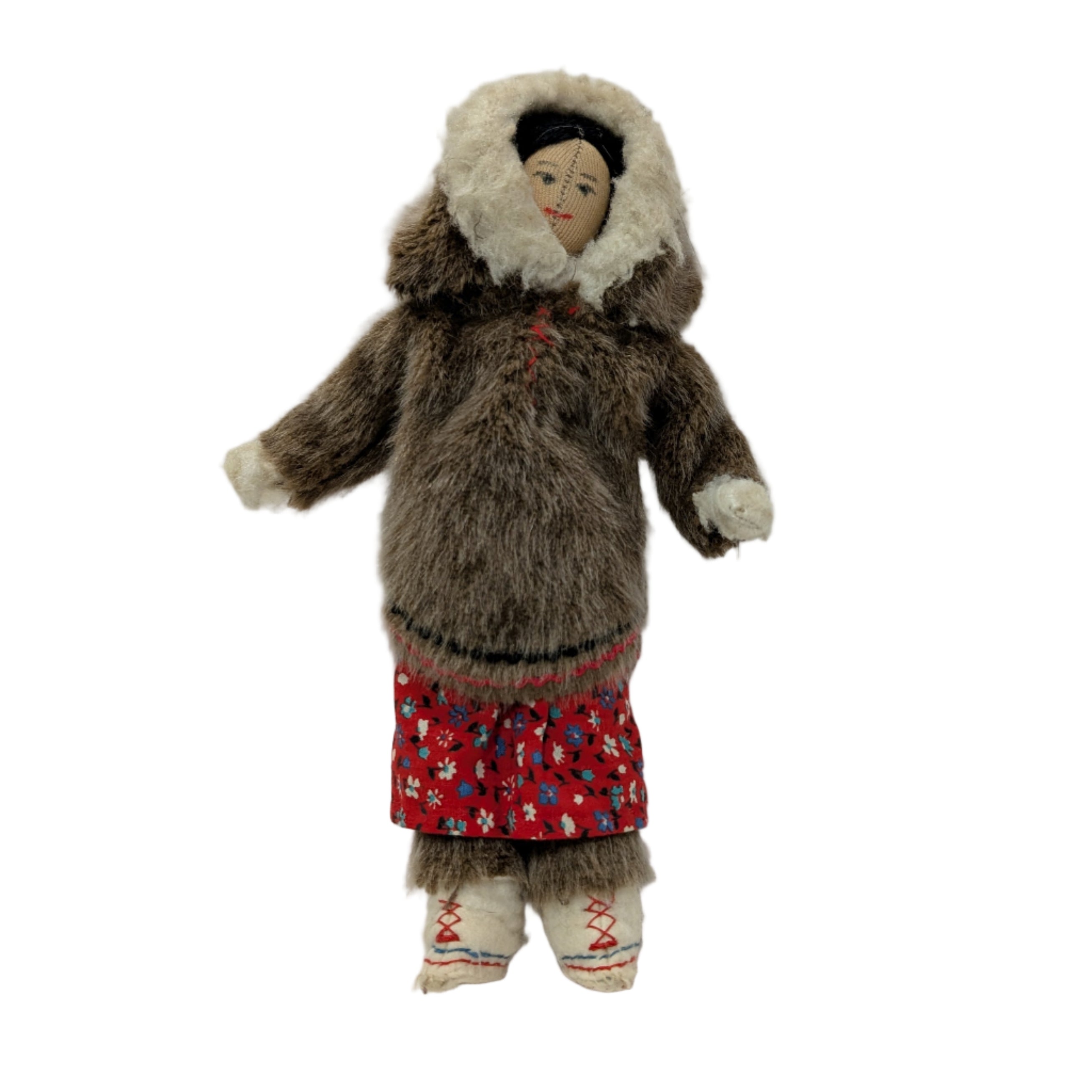 Vintage Handmade Indigenous Cloth Doll