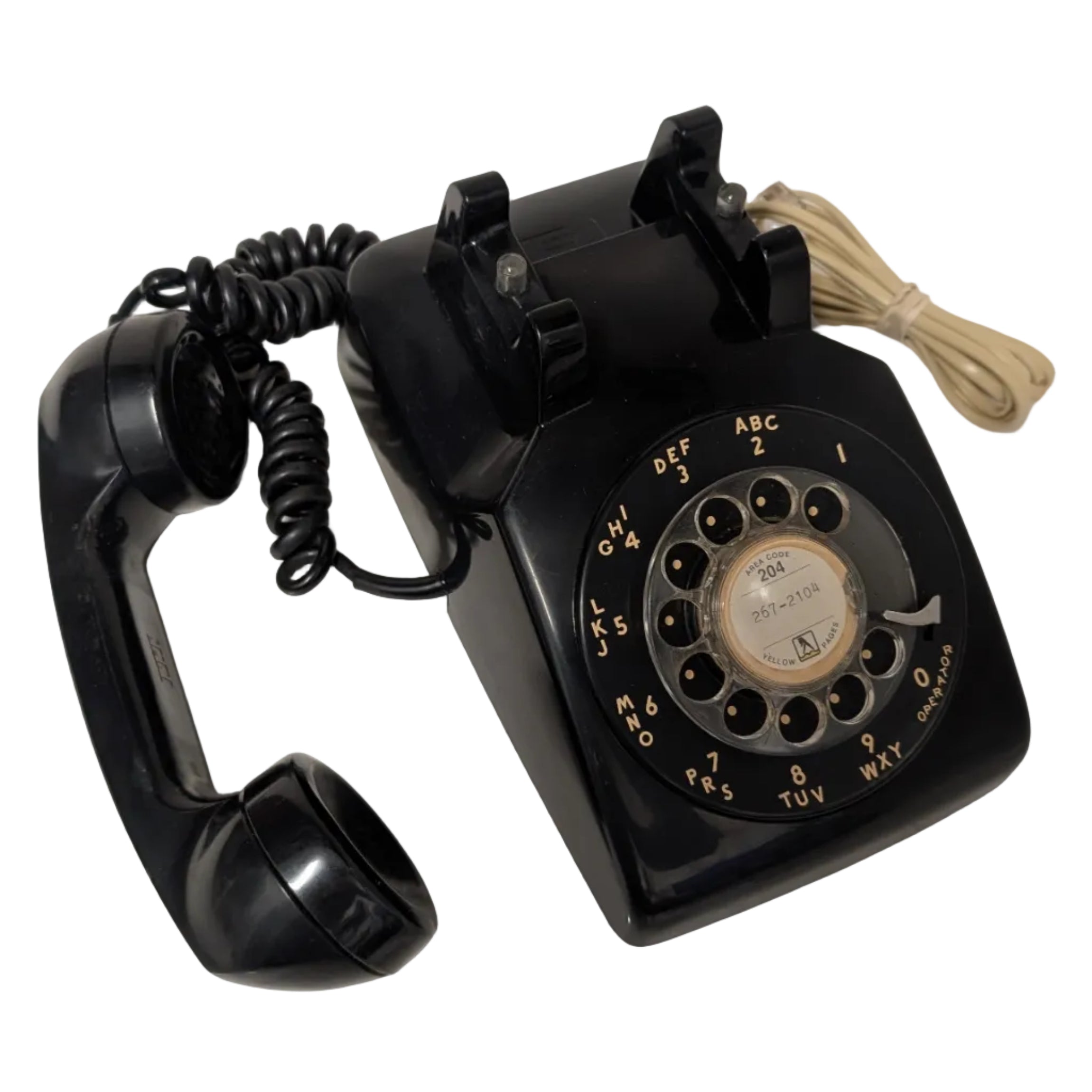 Vintage ITT Rotary Desk Phone 500