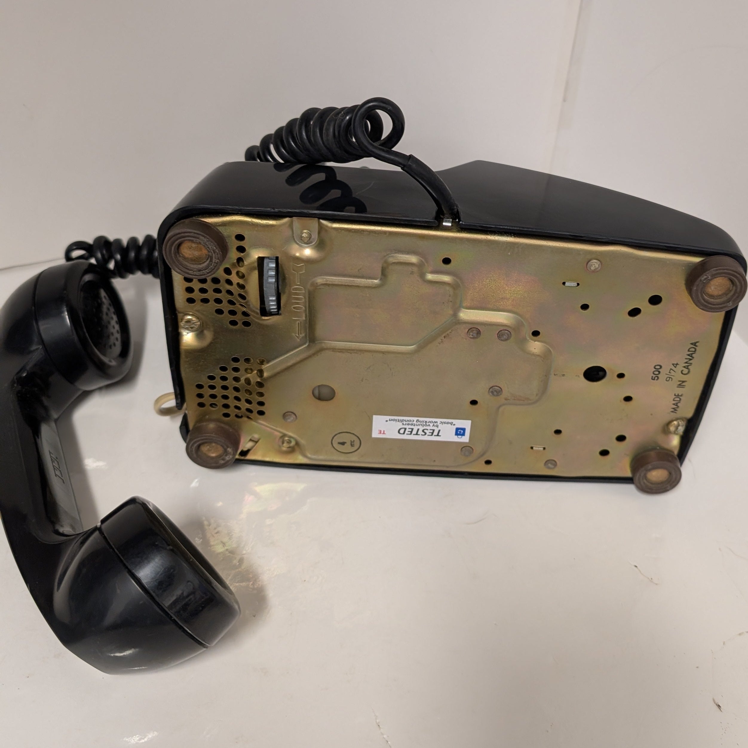 Vintage ITT Rotary Desk Phone 500