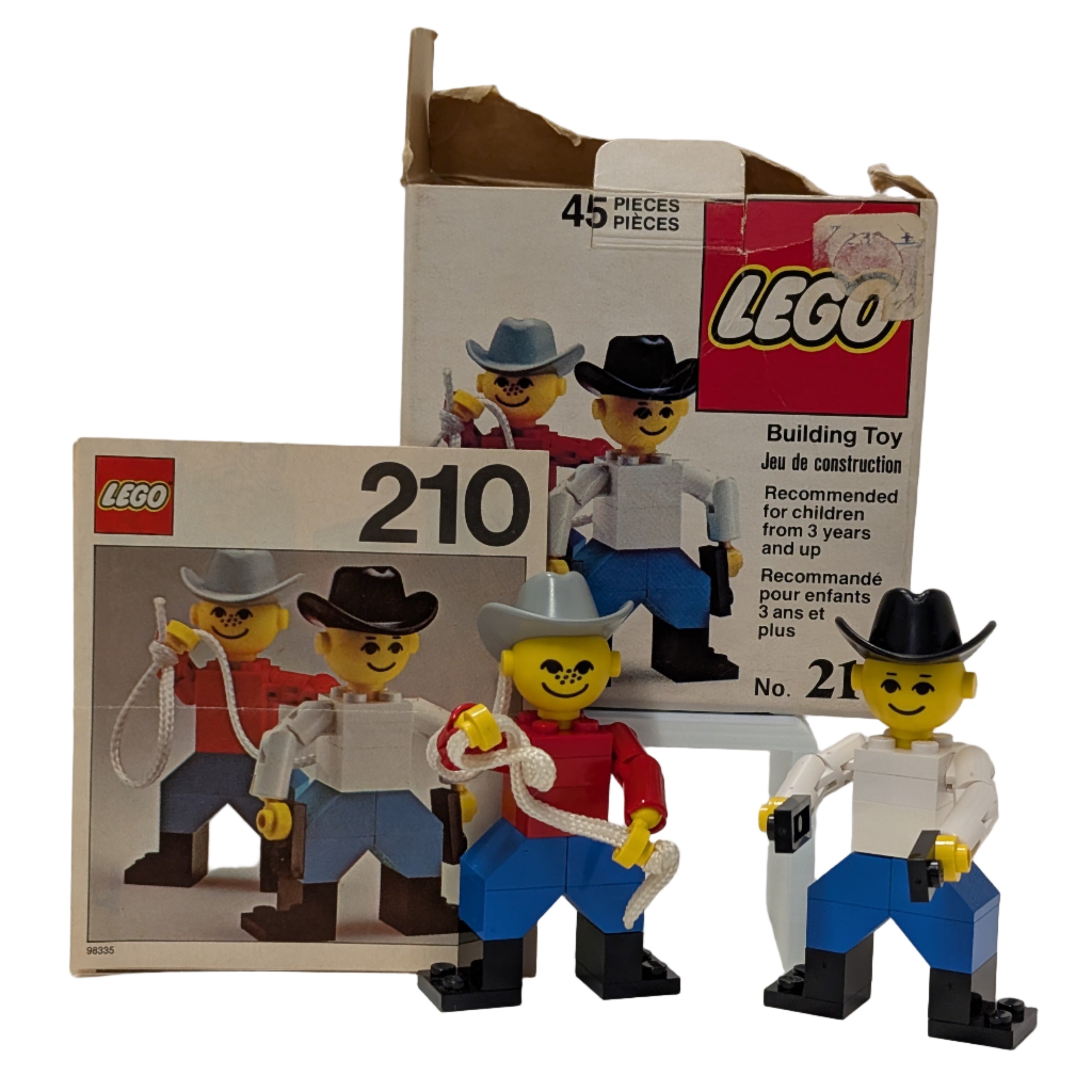 Vintage LEGO No. 210 Cowboys Set