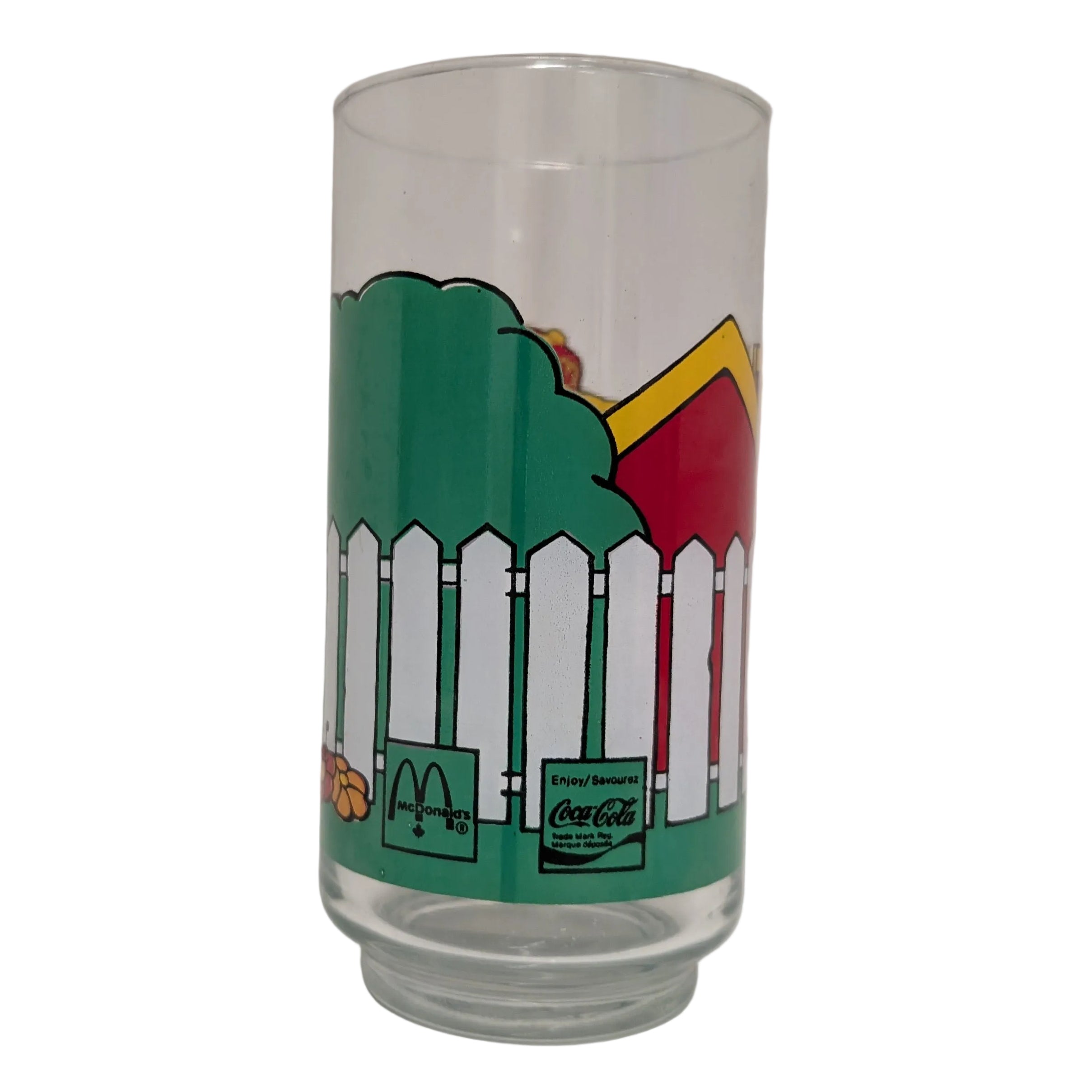 Vintage McDonald's Grimace Collector Glass