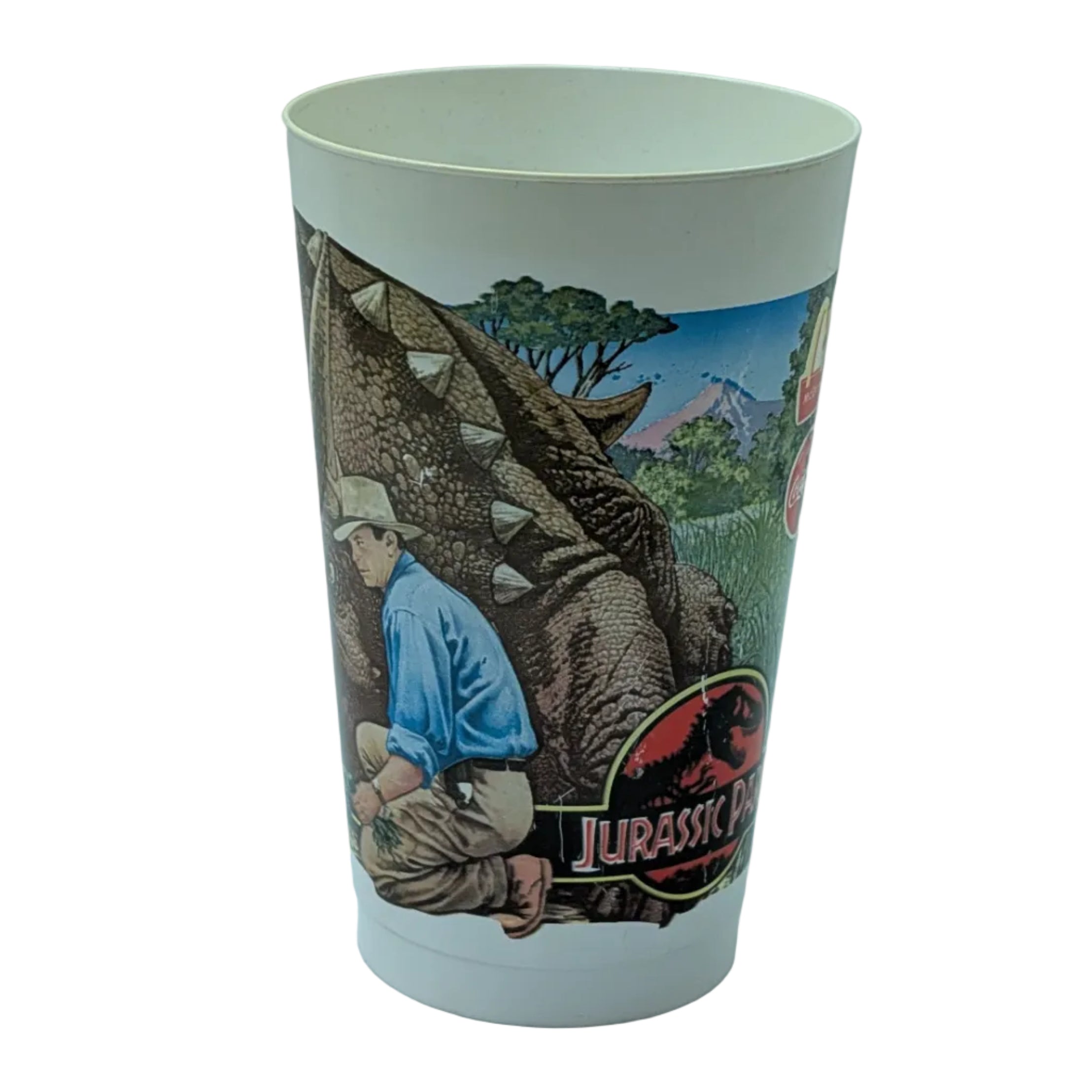 Vintage McDonald's Jurassic Park "Triceratops" Plastic Cup
