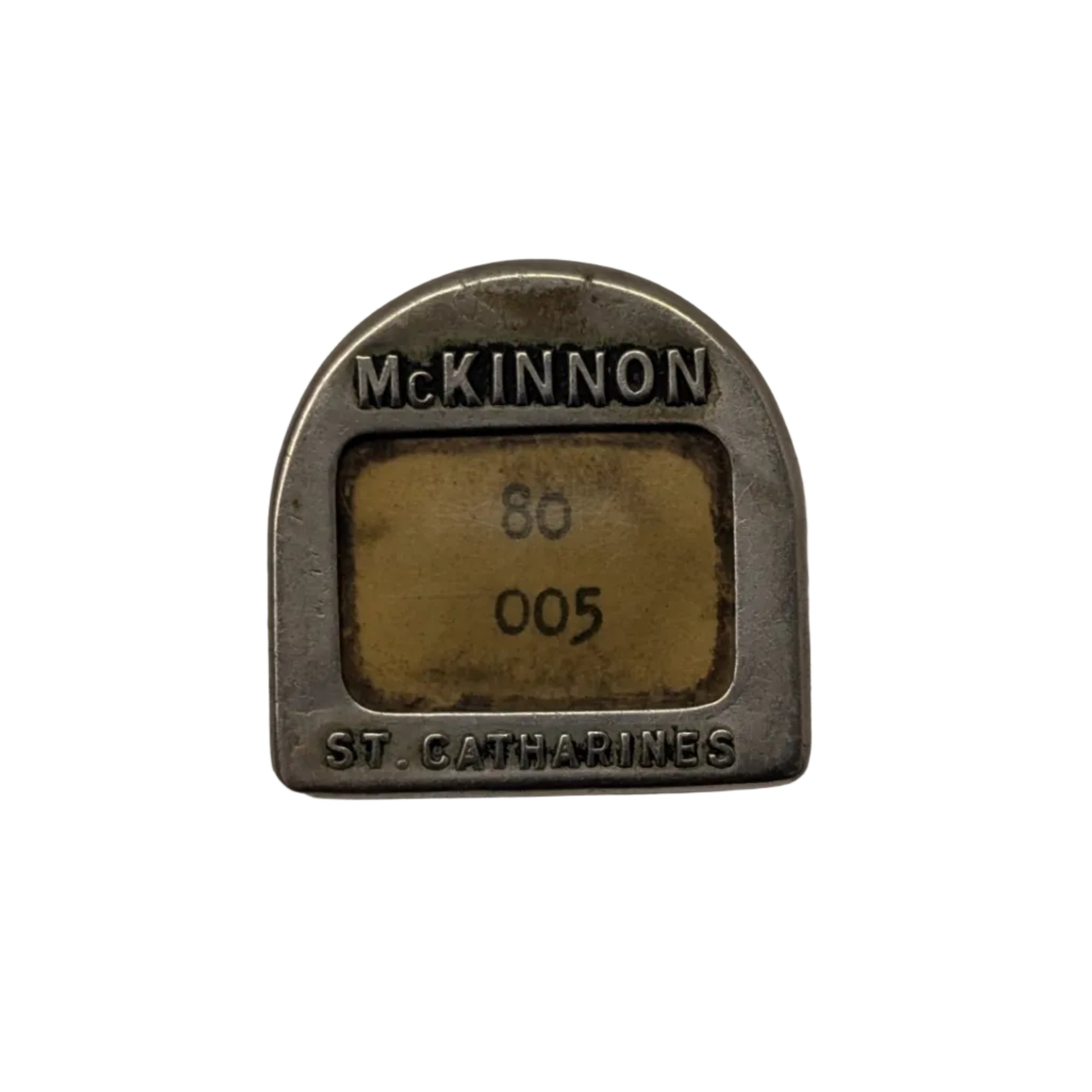 Vintage McKinnon Industries Employee Badge