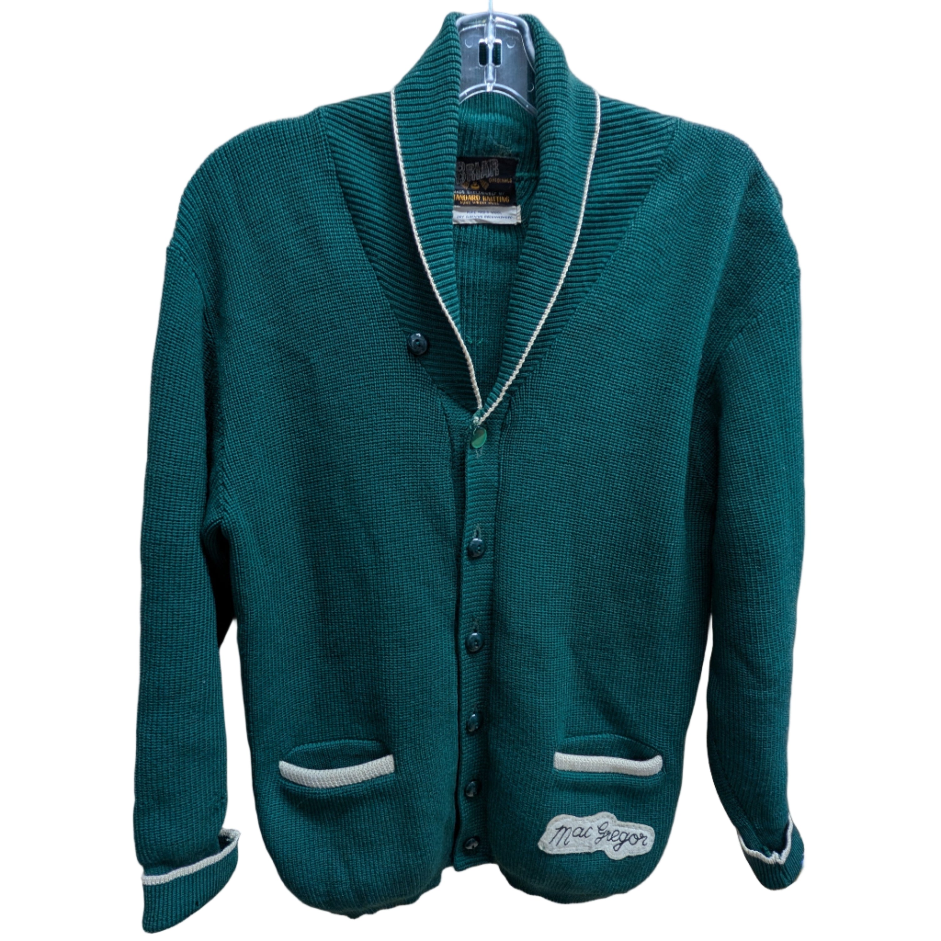 Vintage Men's MacGregor Curling Cardigan