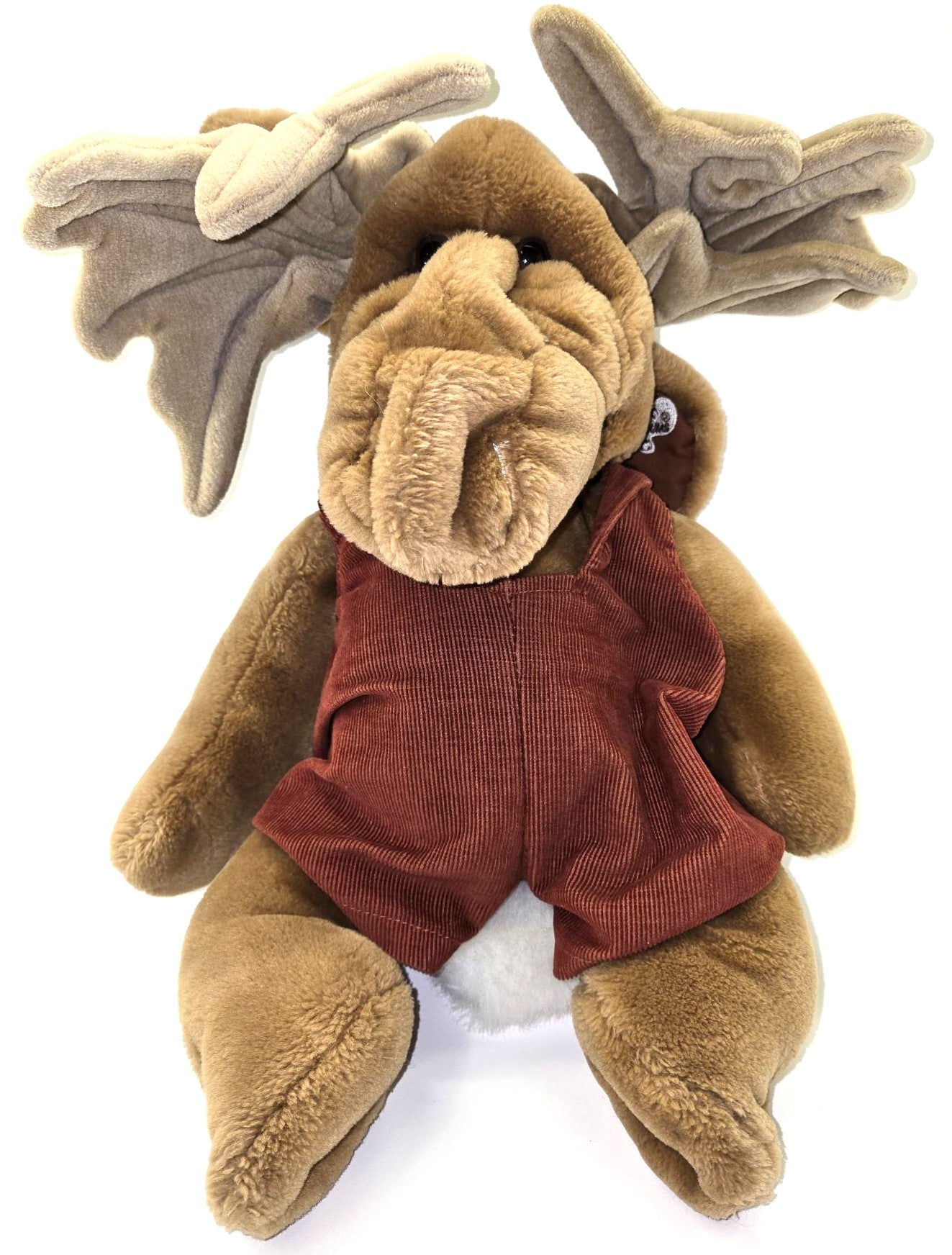 Vintage Mr. Moogums Moose Wrinkle Puppet 