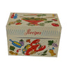 Vintage Ohio Art Recipe Tin Box