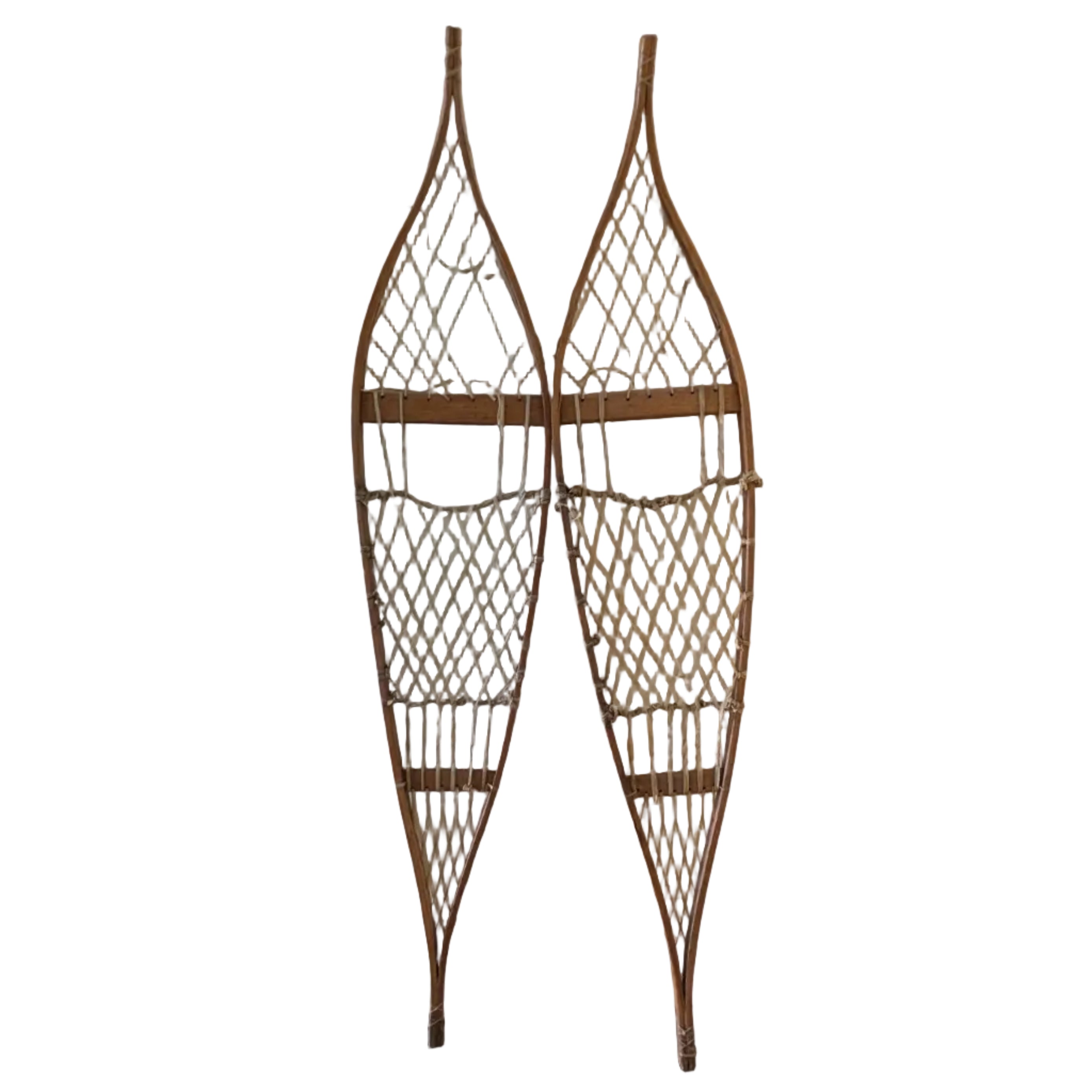 Vintage Ojibwe Snowshoes — As-Is