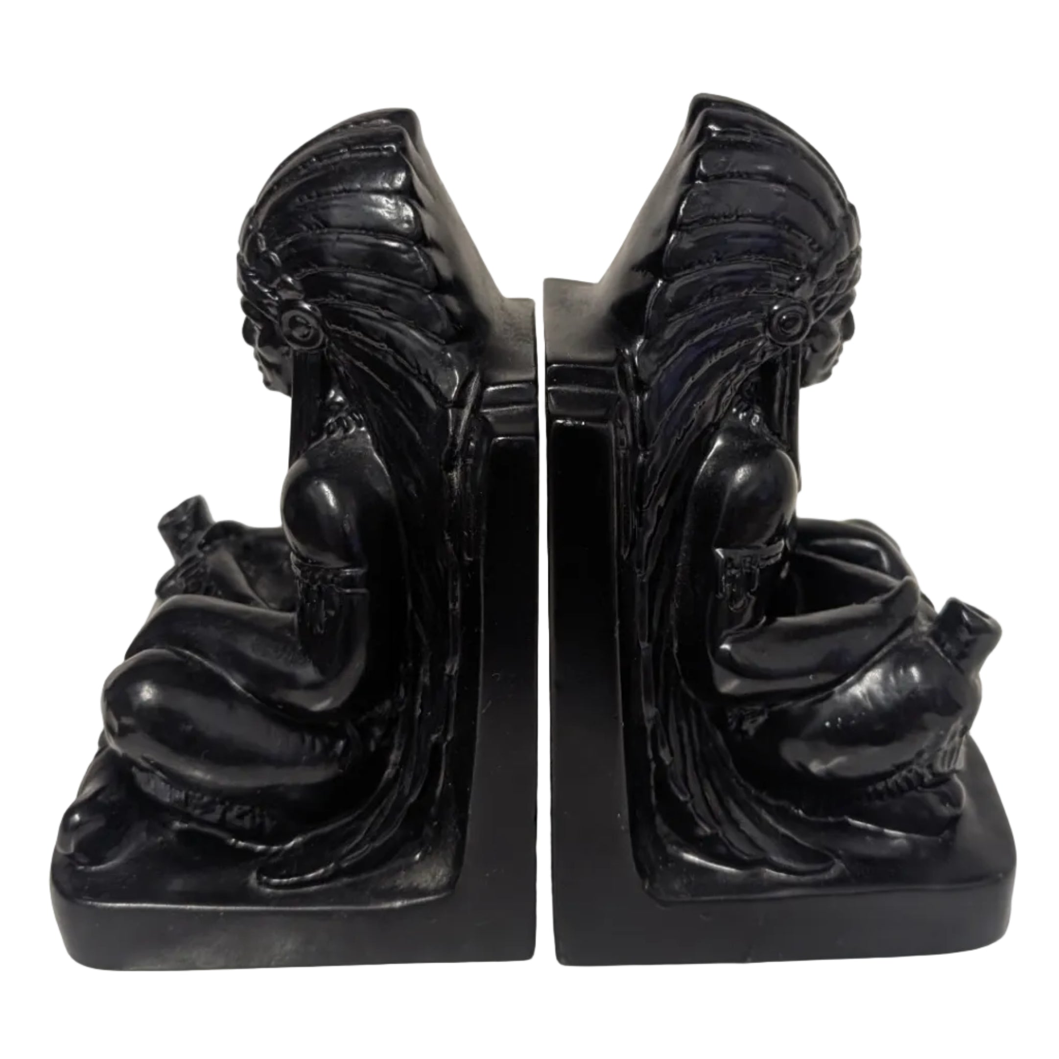 Vintage PEARLITE Bookends — Handcrafted in Canada
