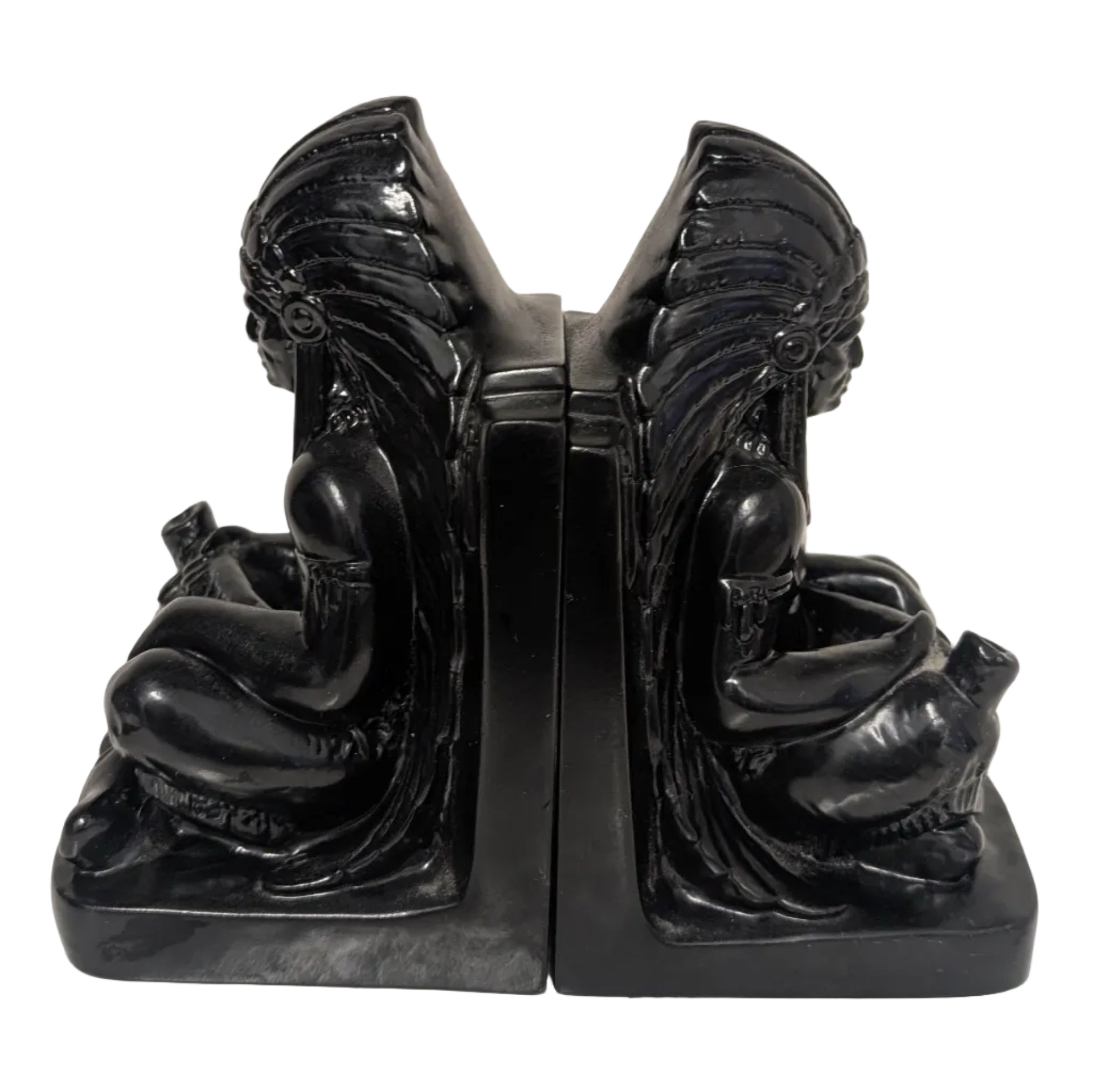 Vintage PEARLITE Bookends — Handcrafted in Canada