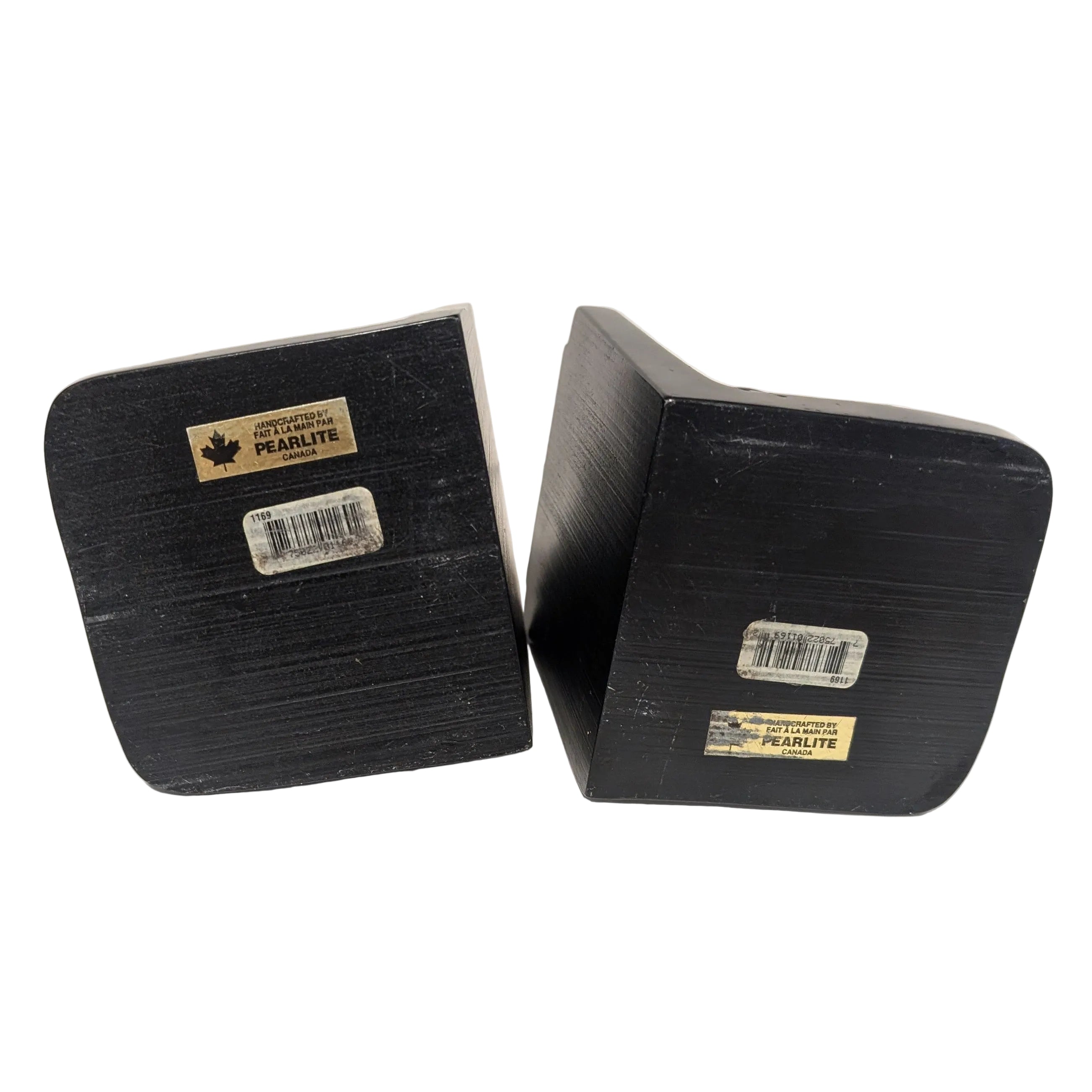 Vintage PEARLITE Bookends — Handcrafted in Canada