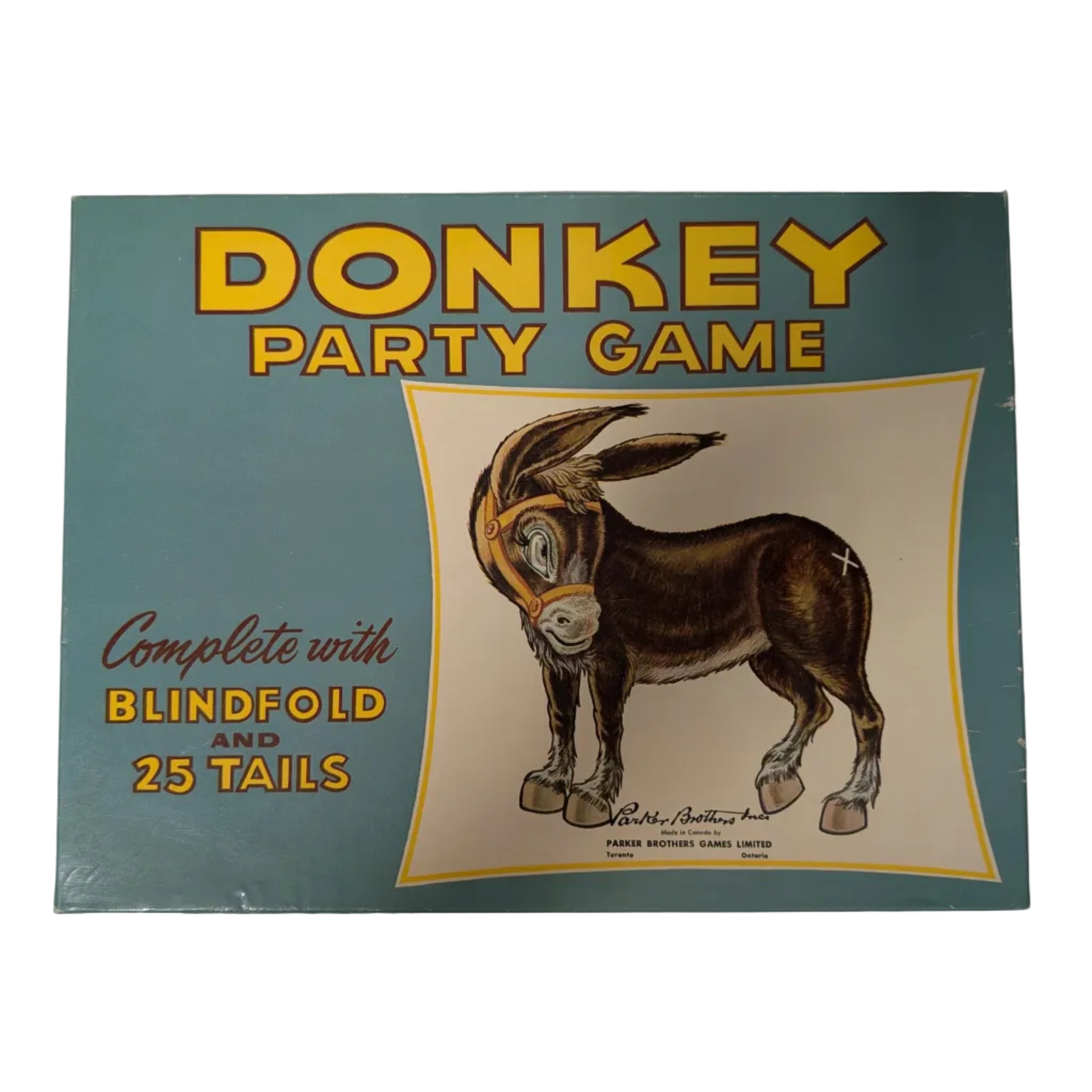 Vintage Parker Brothers Donkey Party Game