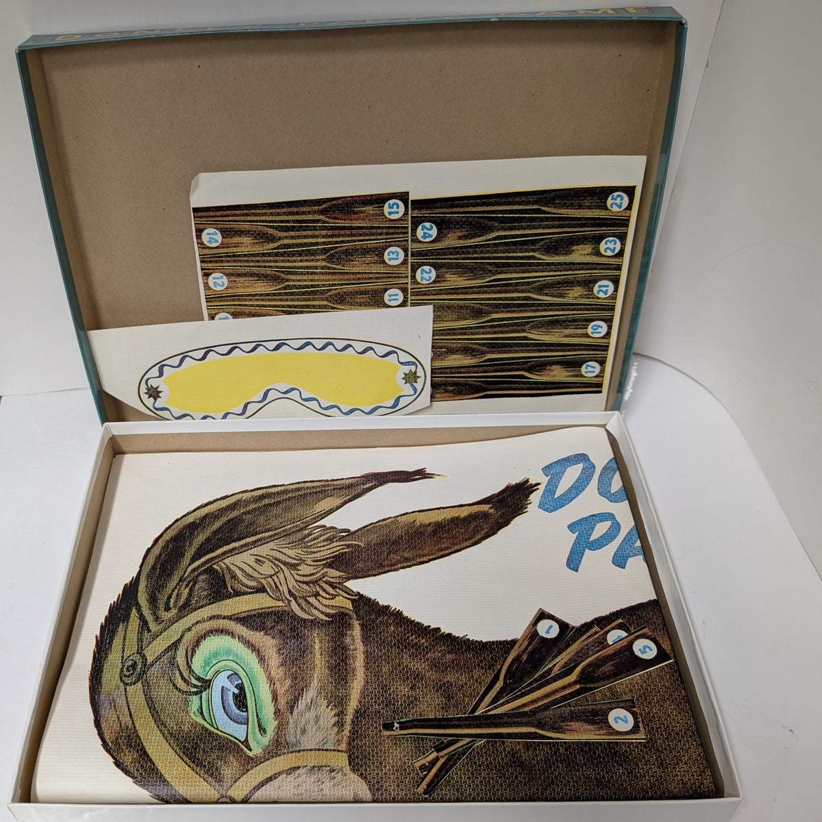 Vintage Parker Brothers Donkey Party Game