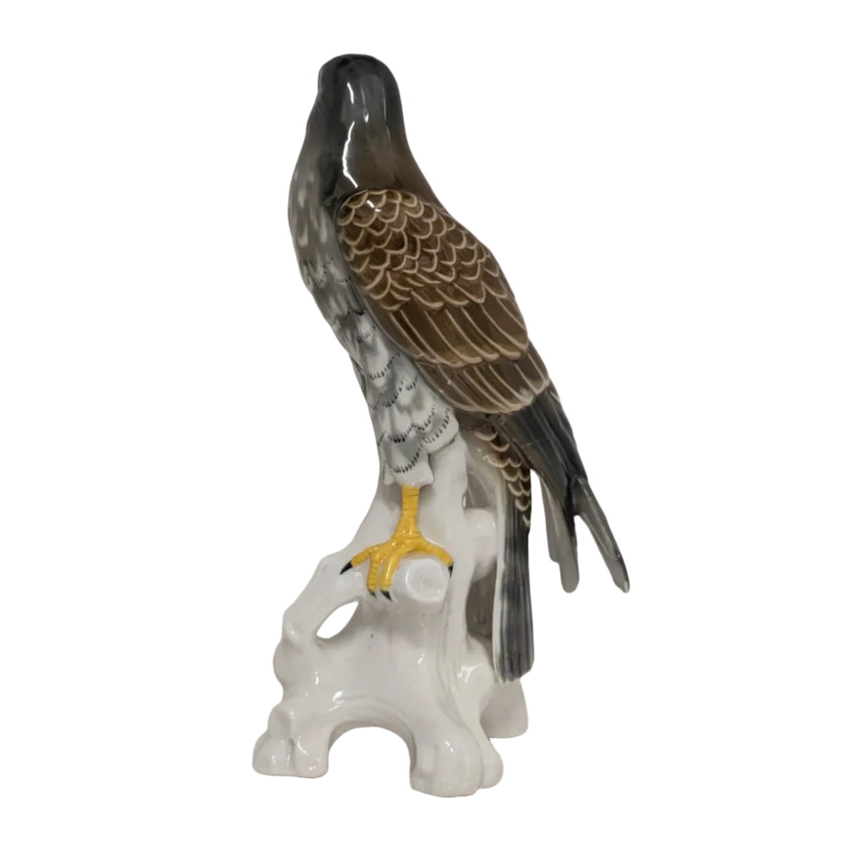 Vintage Peregrine Falcon Porcelain Figurine