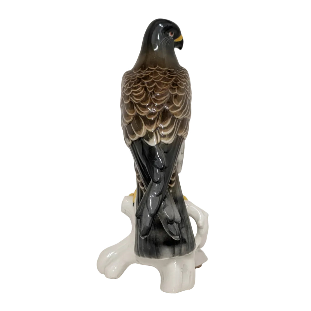 Vintage Peregrine Falcon Porcelain Figurine