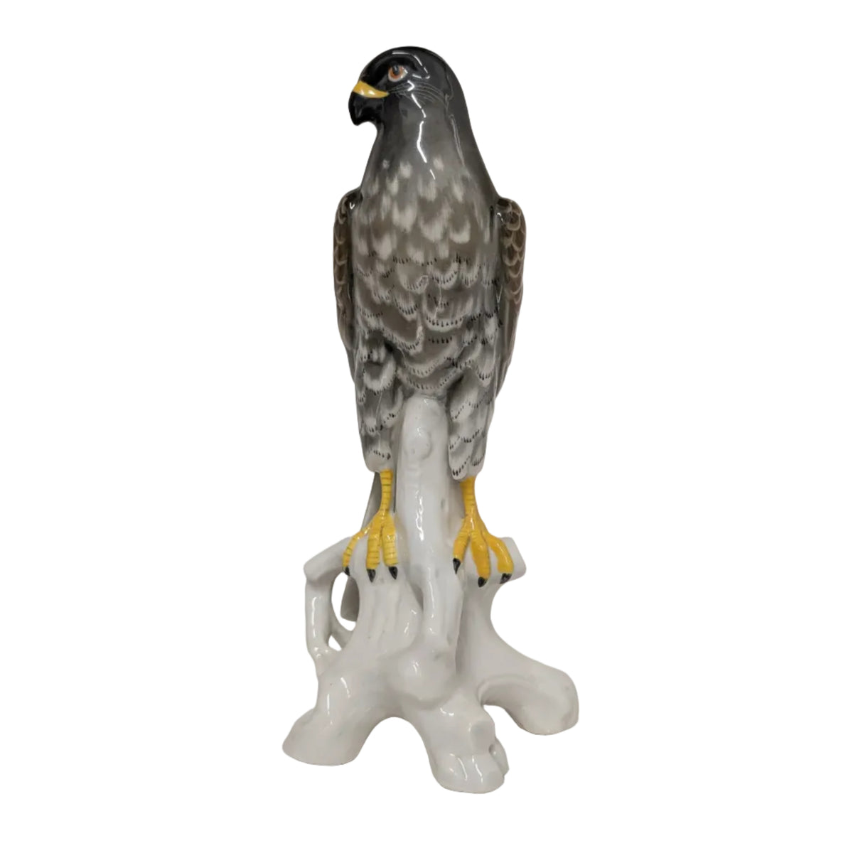 Vintage Peregrine Falcon Porcelain Figurine