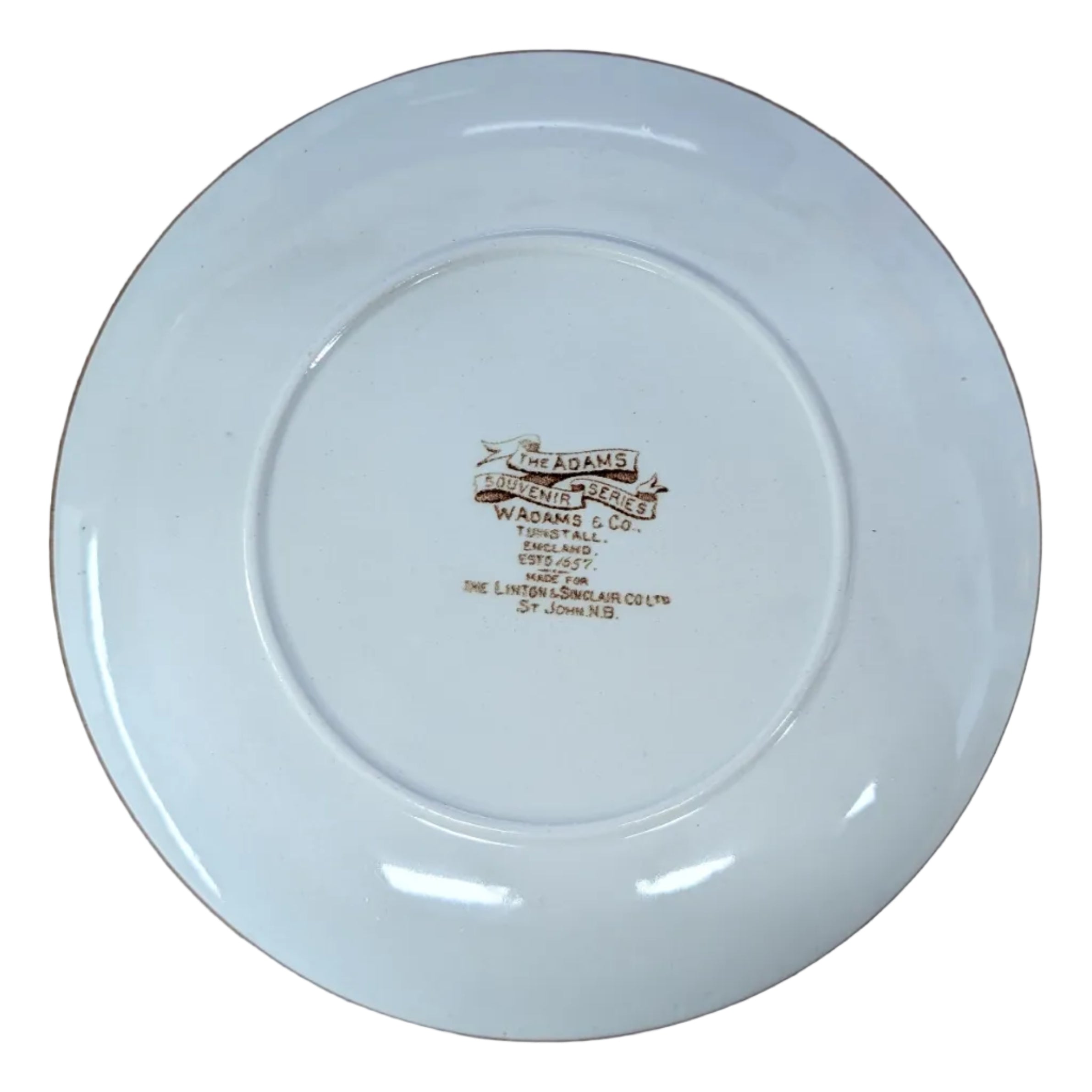Vintage Portage la Prairie Souvenir Plate – W. Adams & Co.