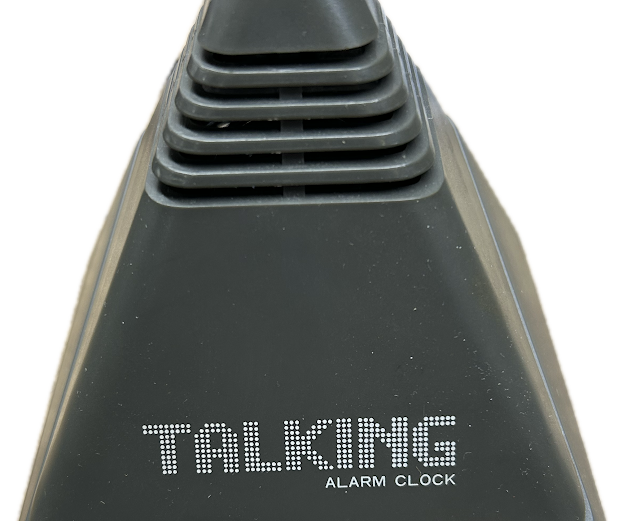 Vintage Pyramid Talking Clock
