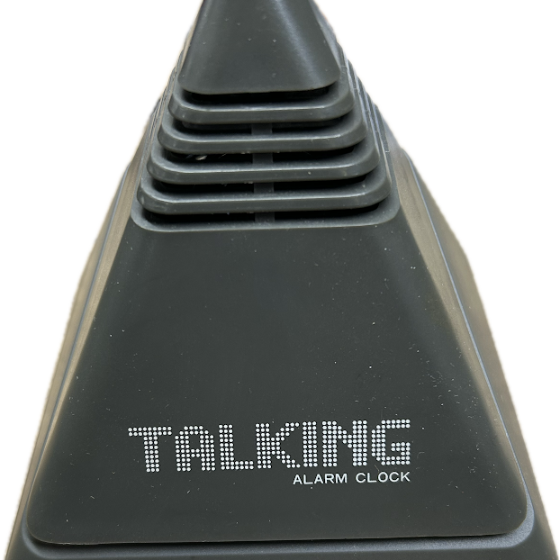 Vintage Pyramid Talking Clock