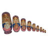 Vintage Russian Nesting Dolls – Set of 9