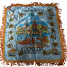 Vintage Satin Cushion Cover - Souvenir of Rainy River